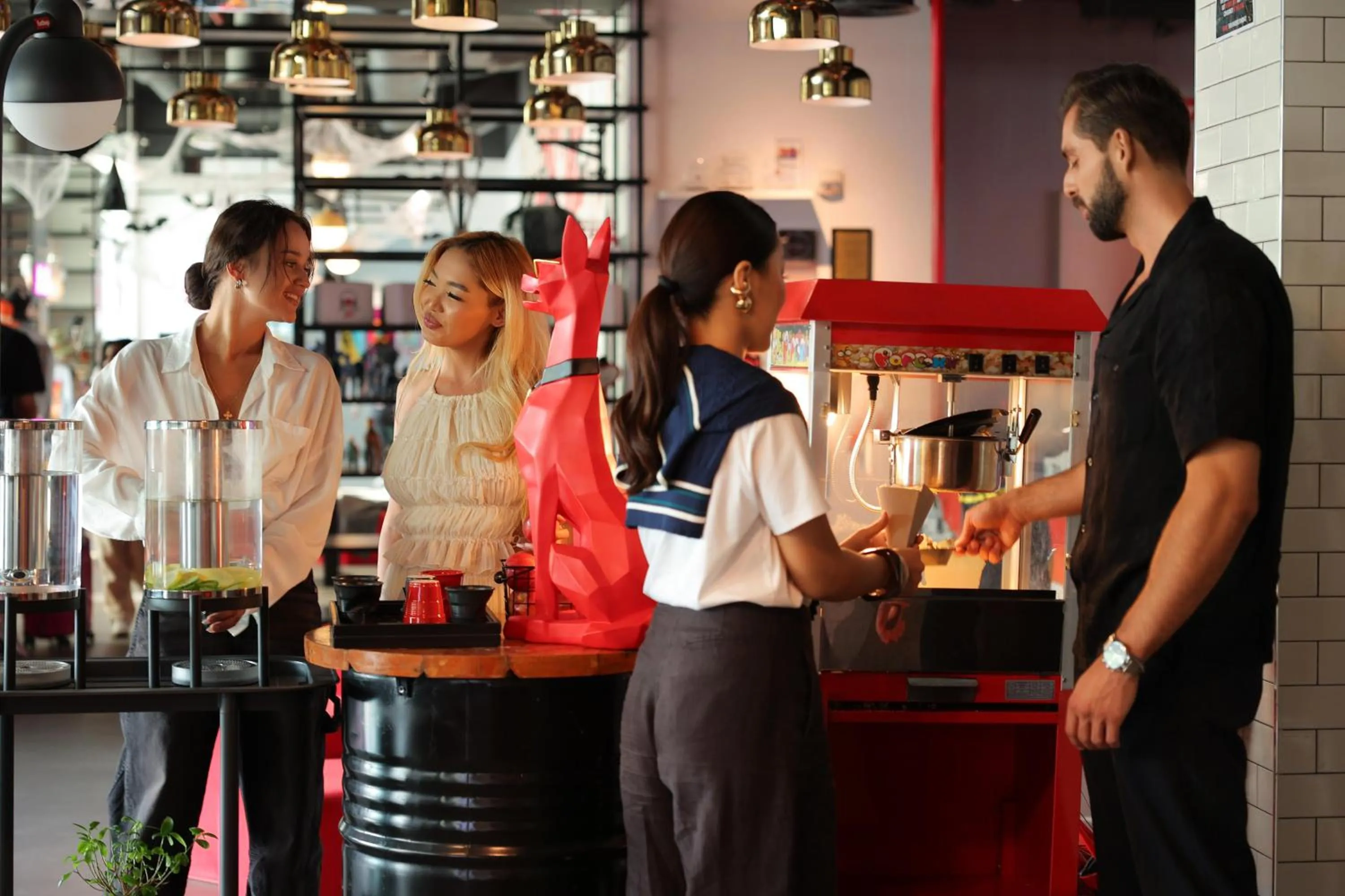 Lobby or reception in Radisson RED Dubai Silicon Oasis