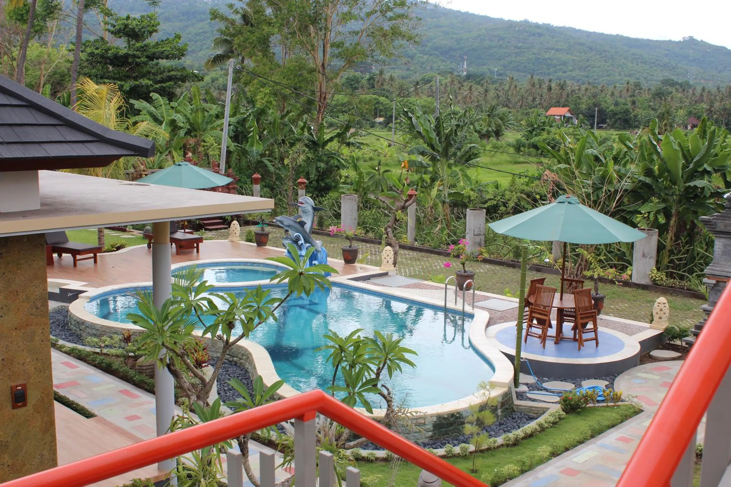 Swimming pool in Villa Umah Didua