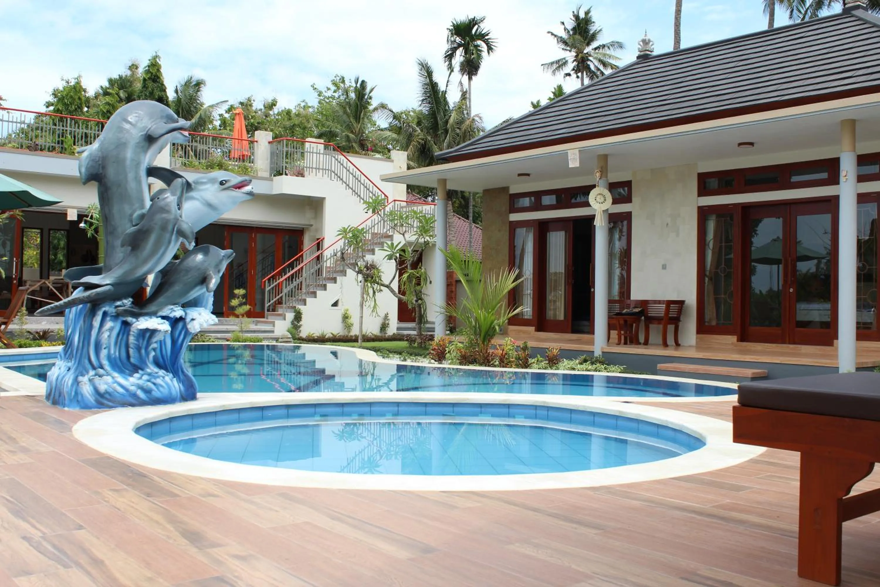 Swimming pool in Villa Umah Didua