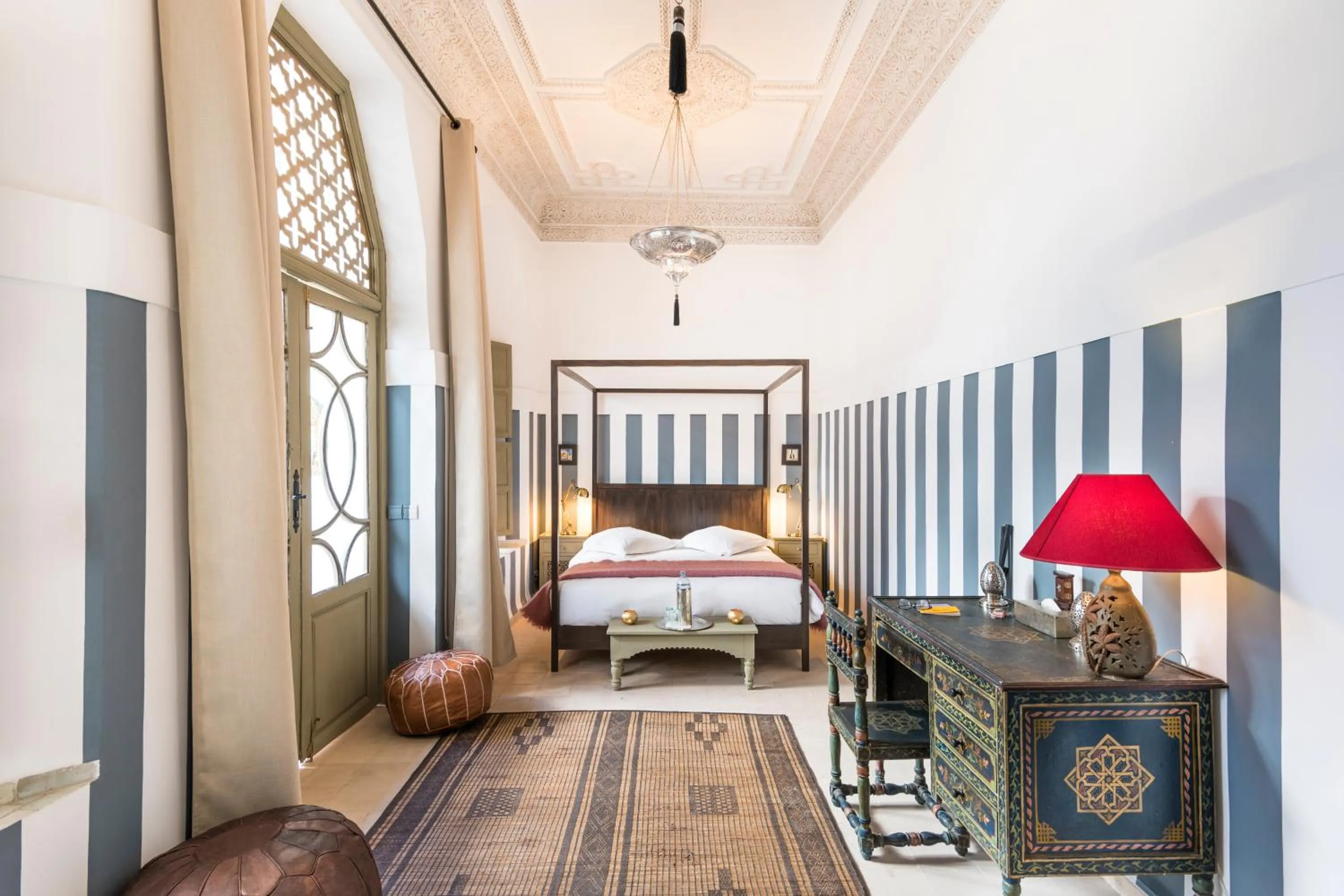 Photo of the whole room, Bed in Riad Hissan