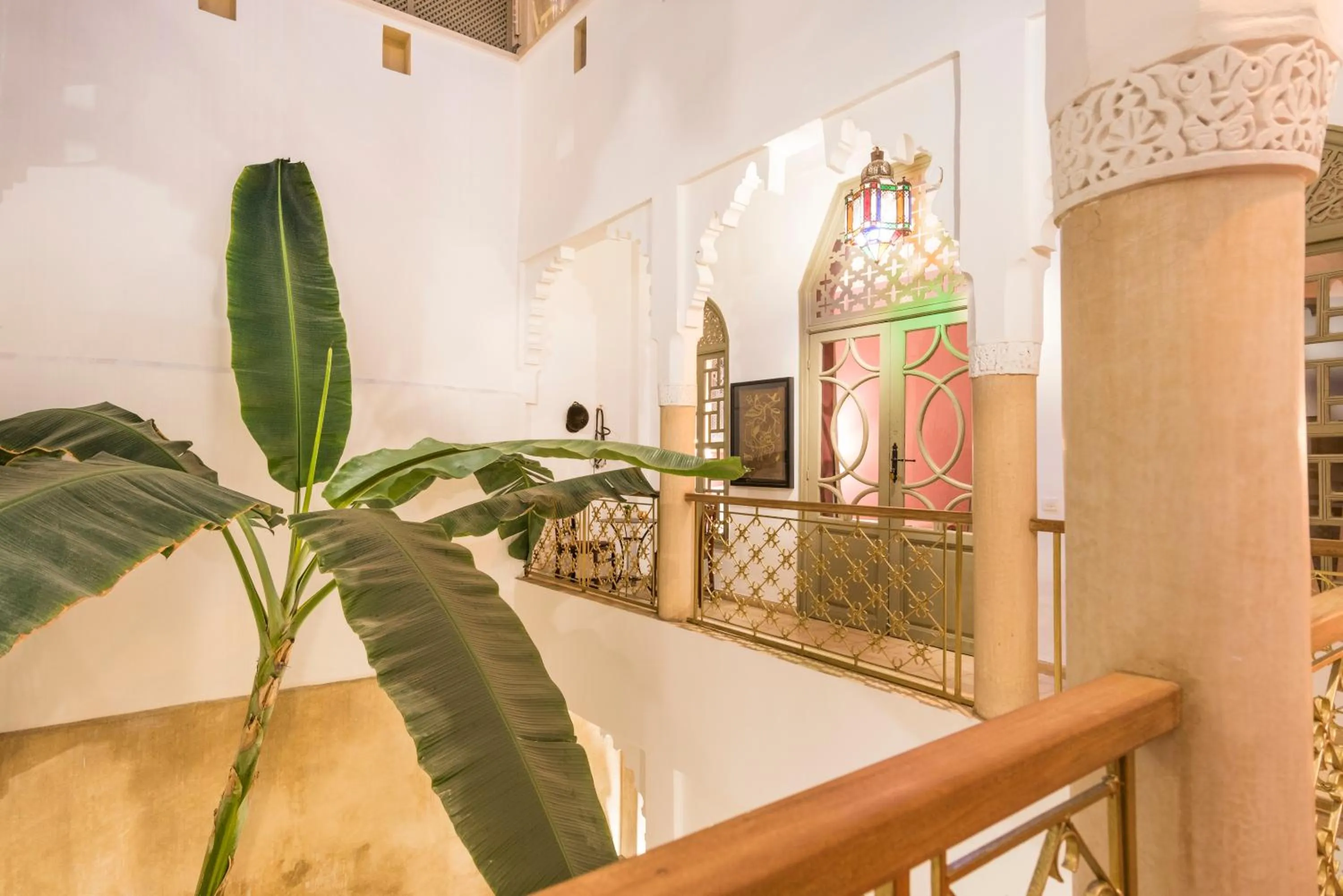 Lobby or reception in Riad Hissan
