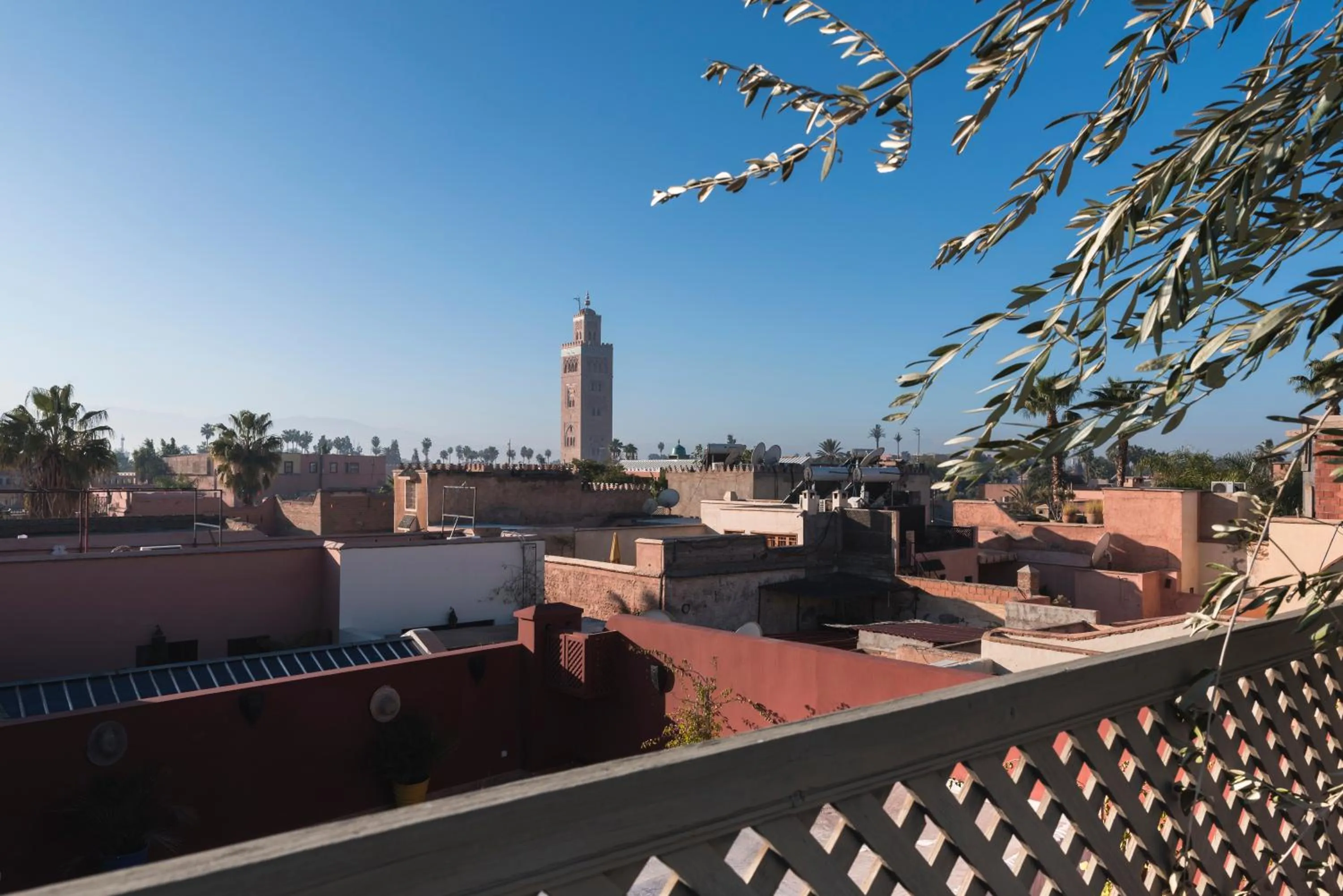 Balcony/Terrace in Riad Hissan
