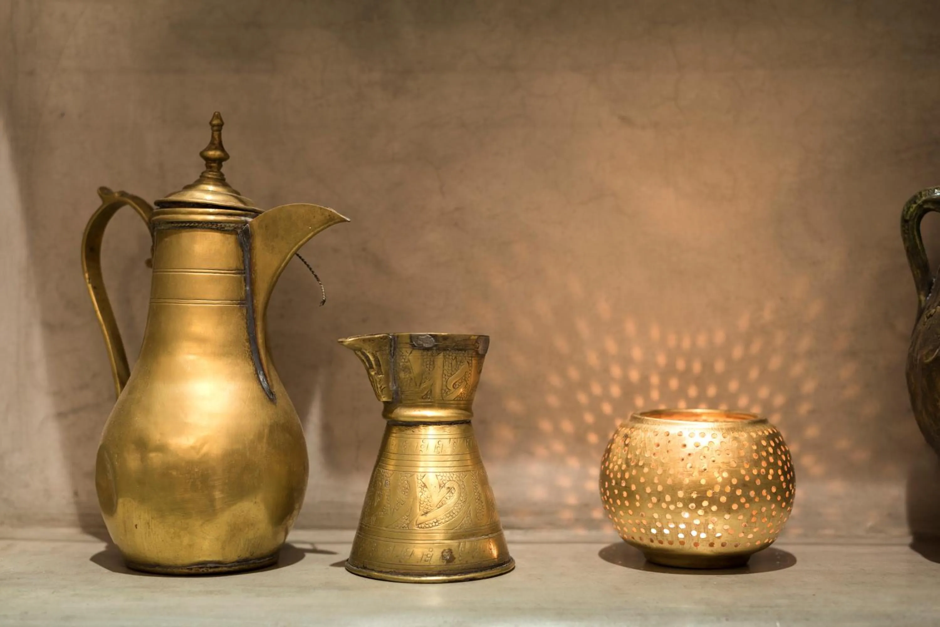 Decorative detail in Riad Hissan