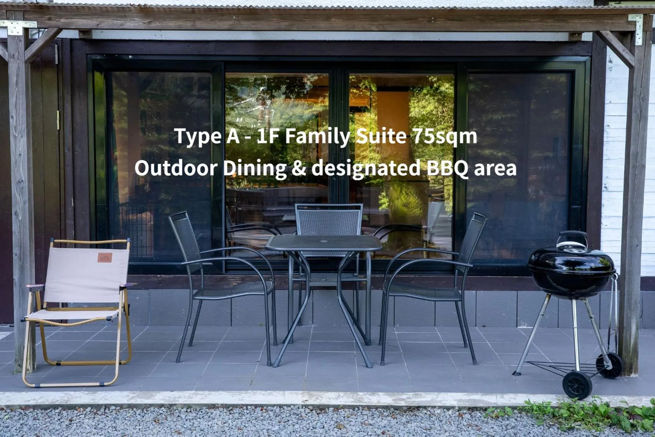 Patio in Hakone Sky Hill Private Nature Villas & Hotsprings