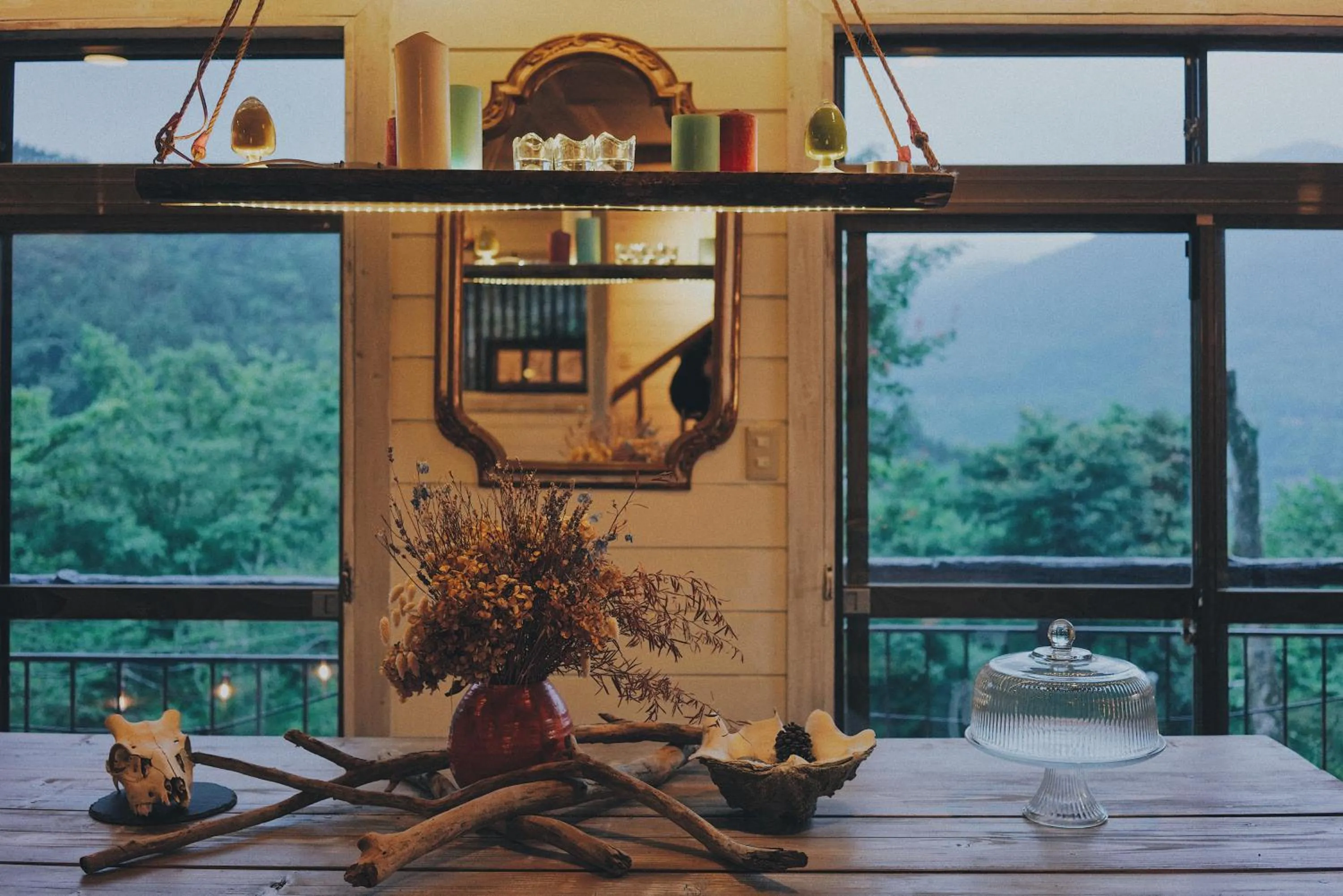 Dining area in Hakone Sky Hill Private Nature Villas & Hotsprings