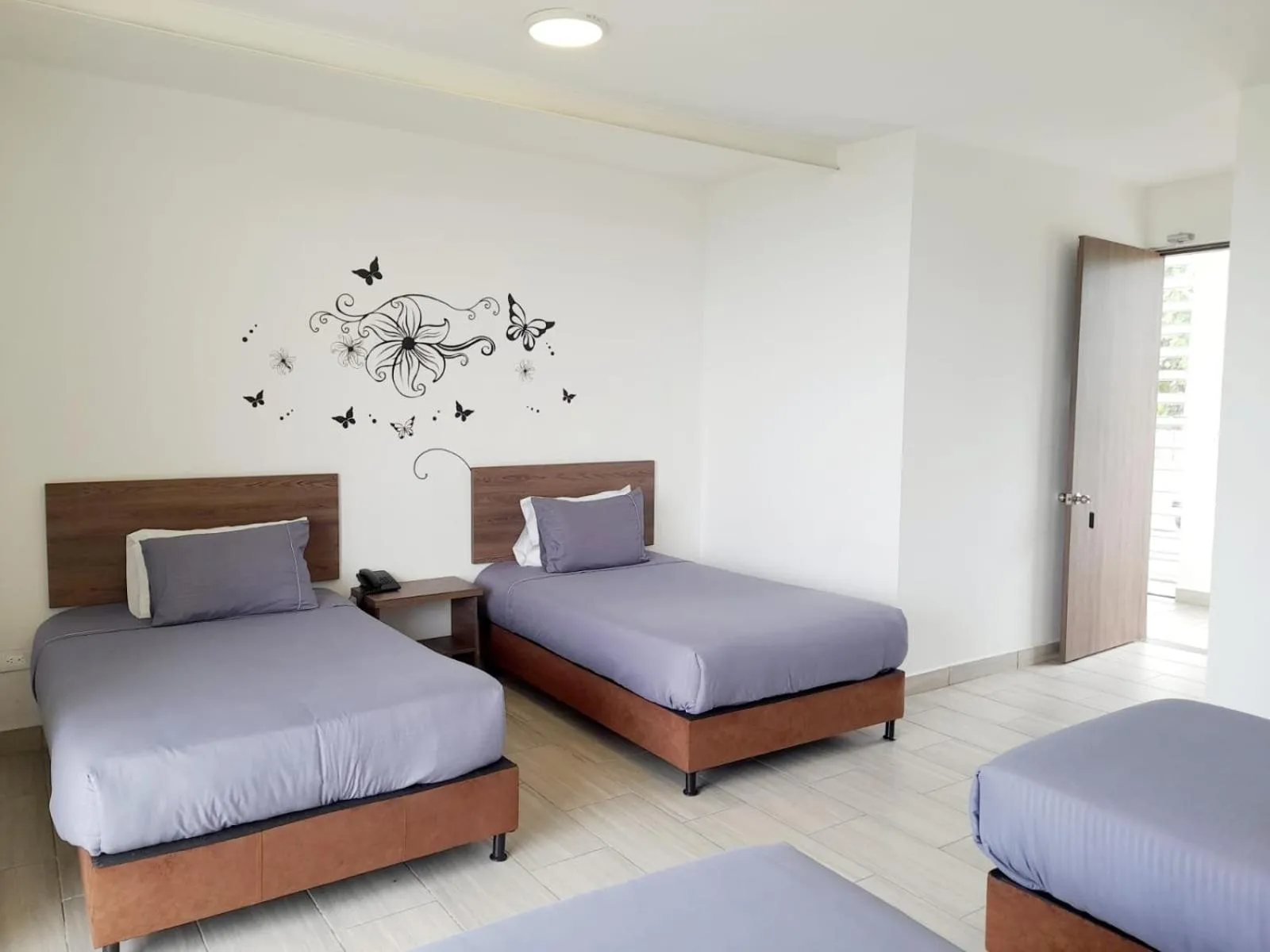 Bed in Hotel Entre Lomas