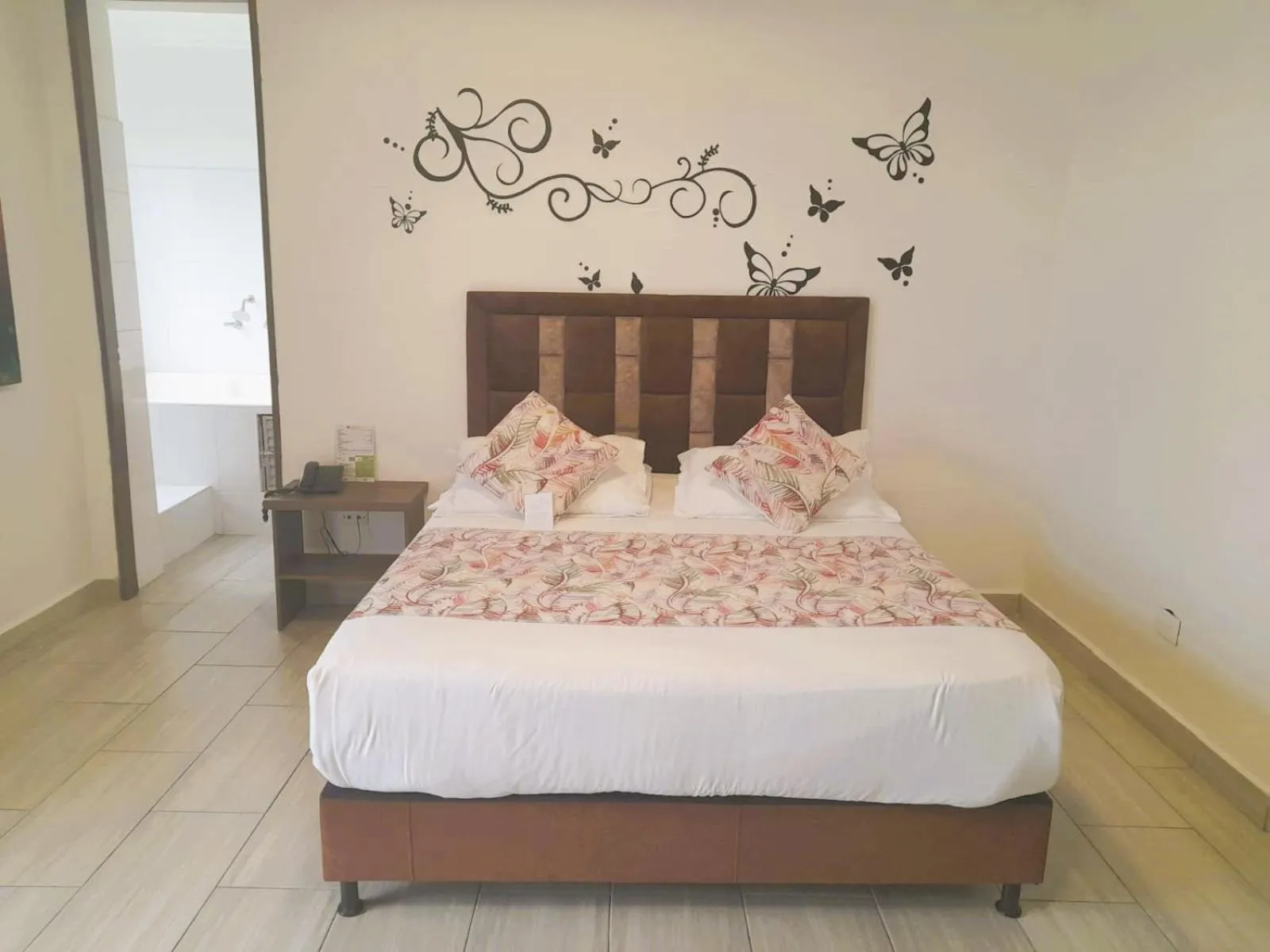 Bed in Hotel Entre Lomas