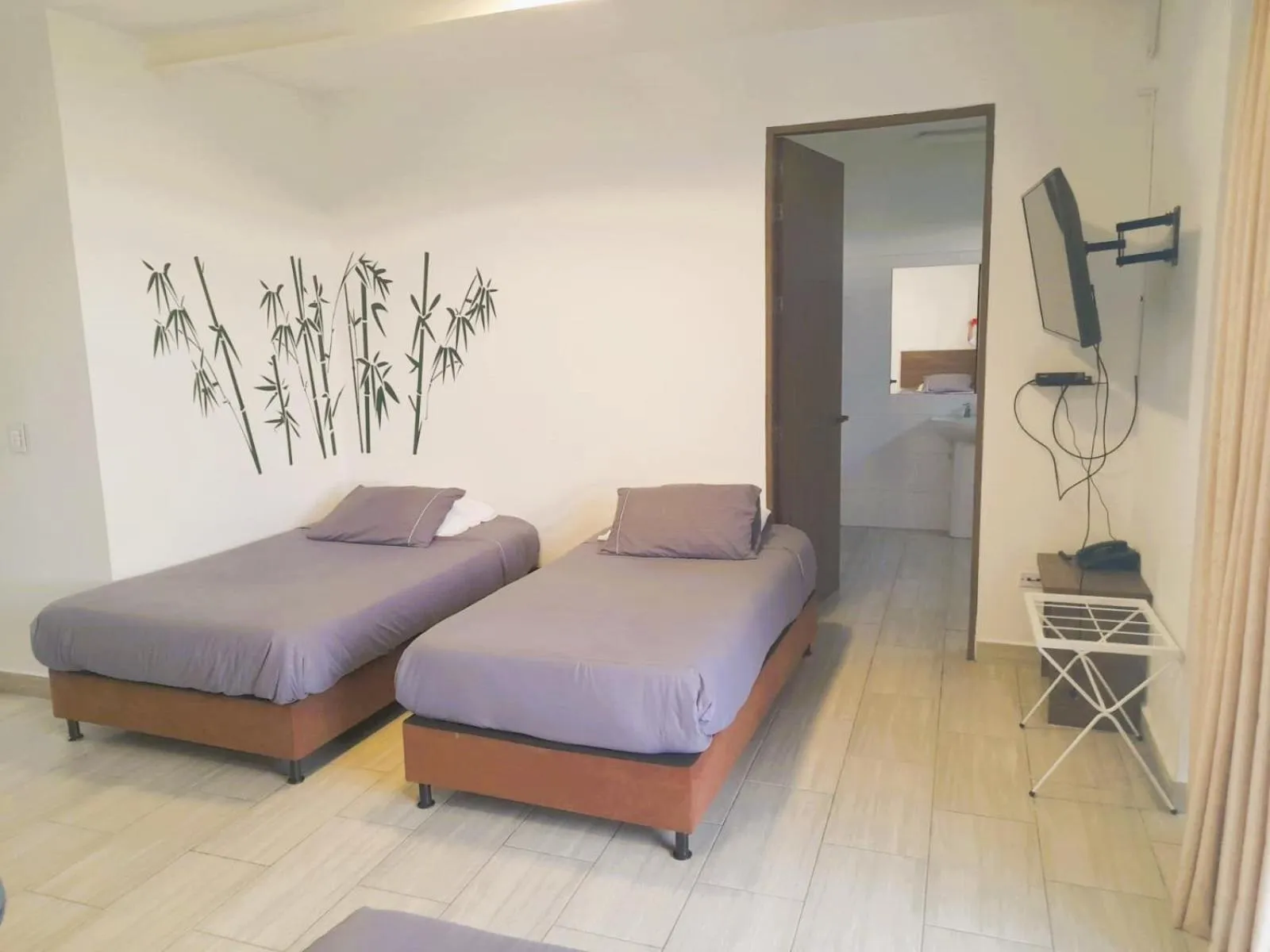 Bed in Hotel Entre Lomas