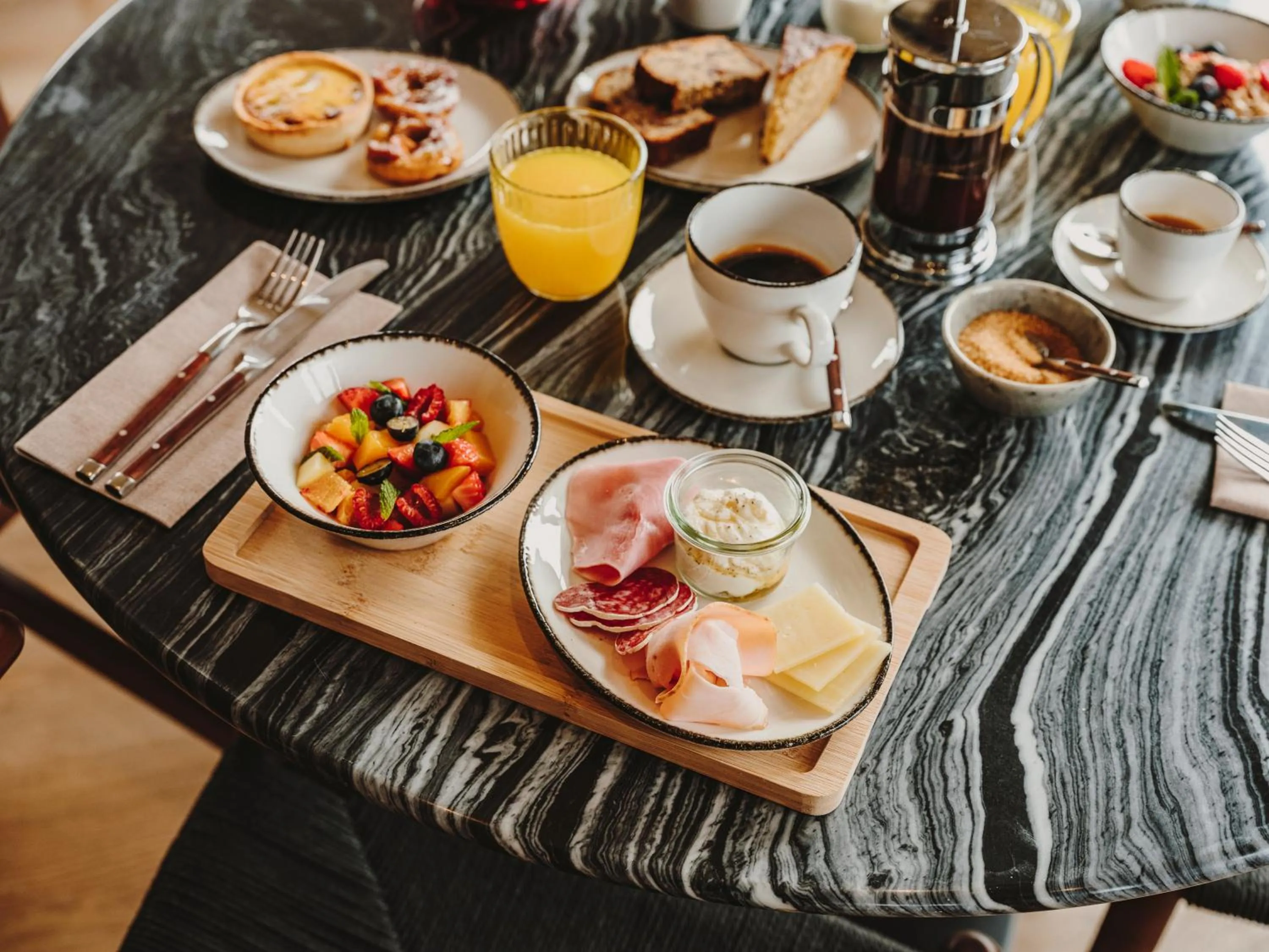 Breakfast in Hotel Casa Luz