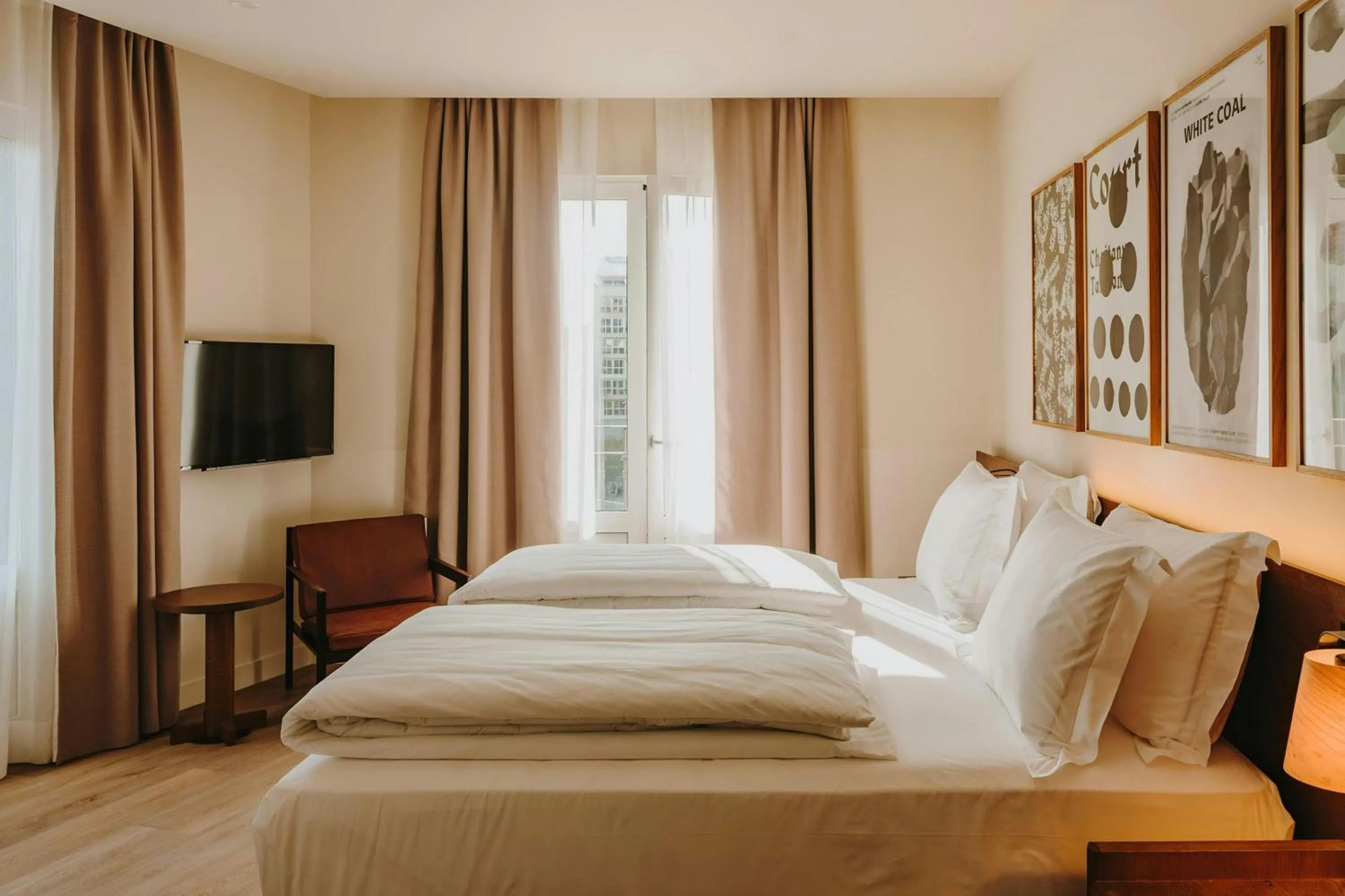 Bed in Hotel Casa Luz