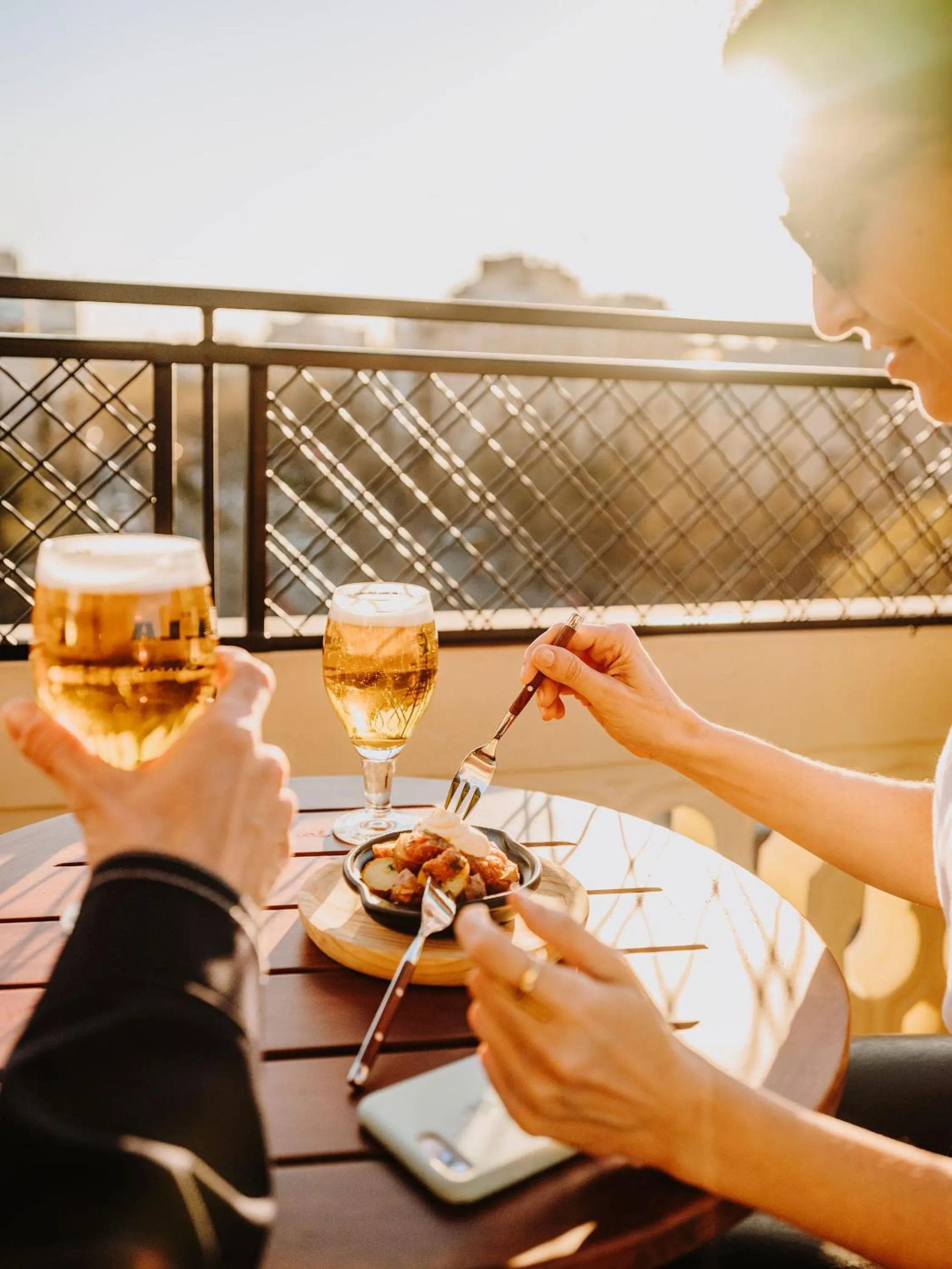 Food and drinks in Hotel Casa Luz