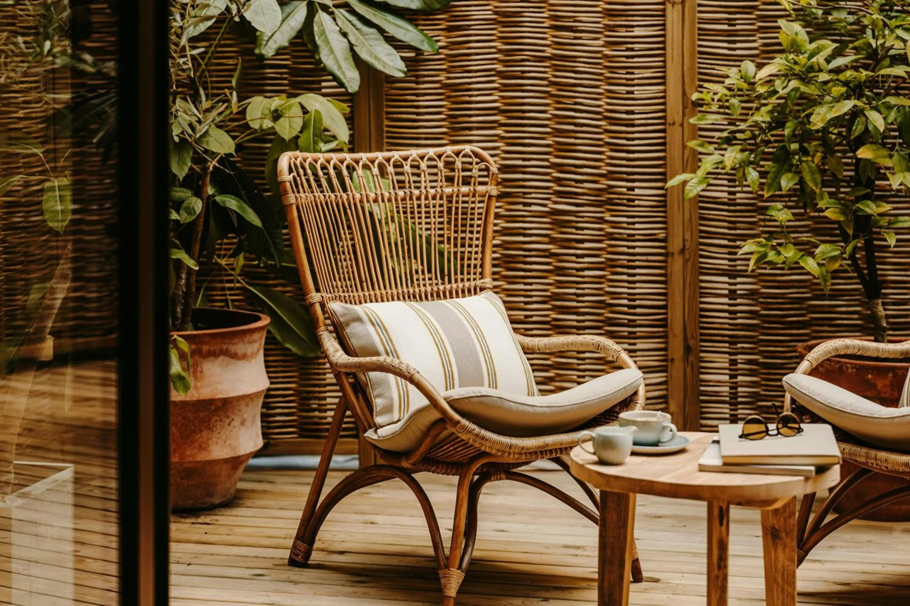 Patio in Hotel Casa Luz
