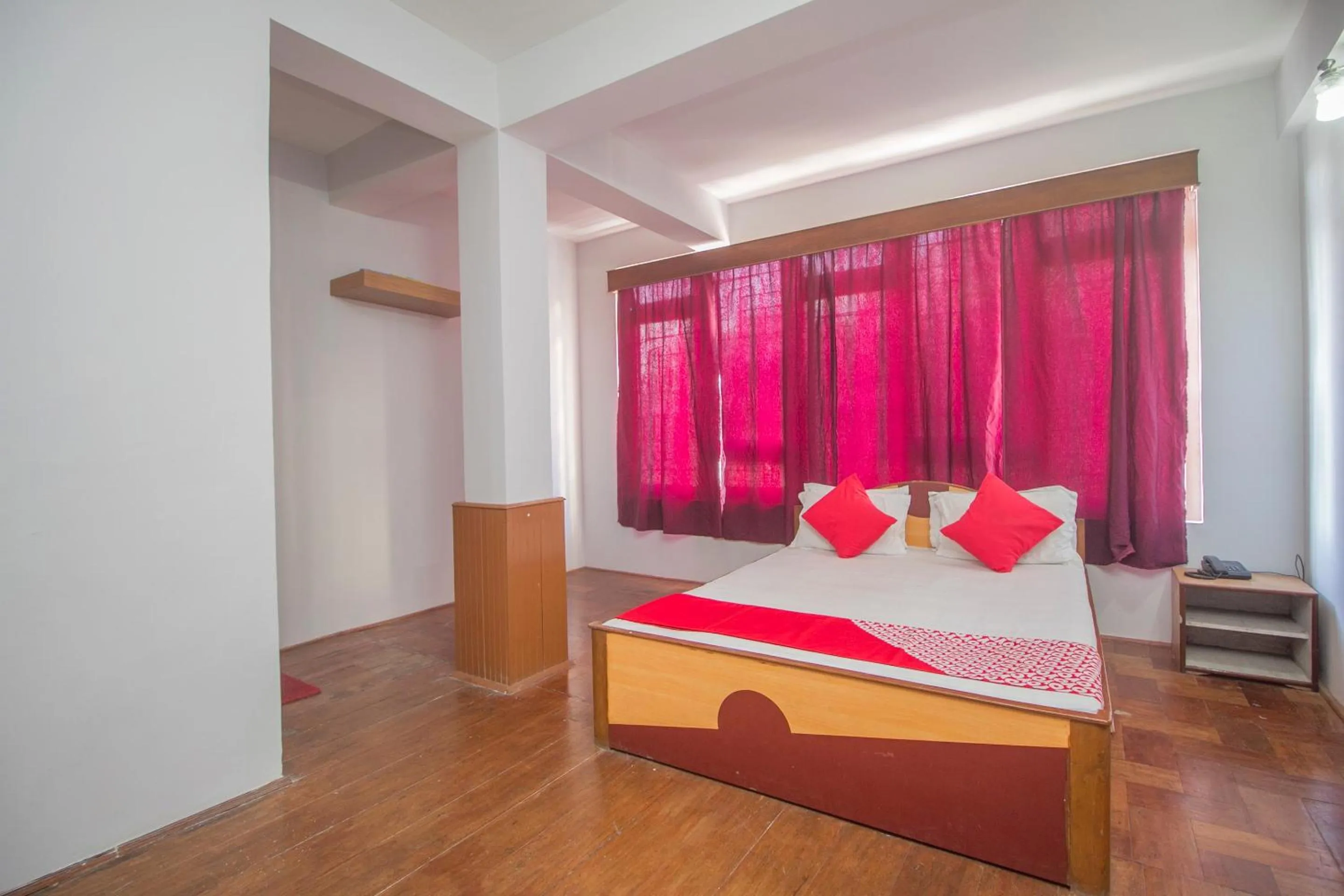 Bedroom in Hotel O Nourpem Residency