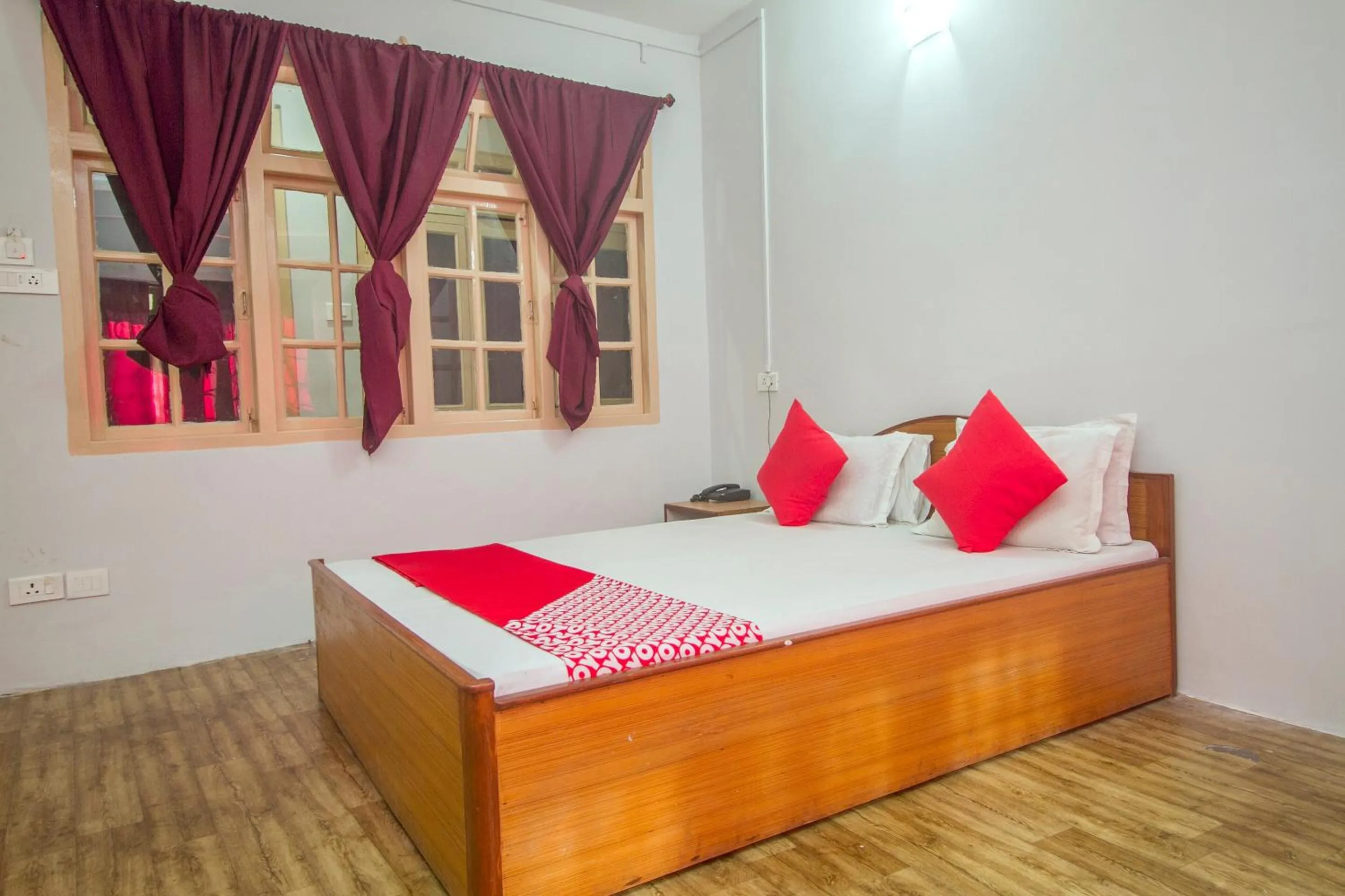Bedroom in Hotel O Nourpem Residency