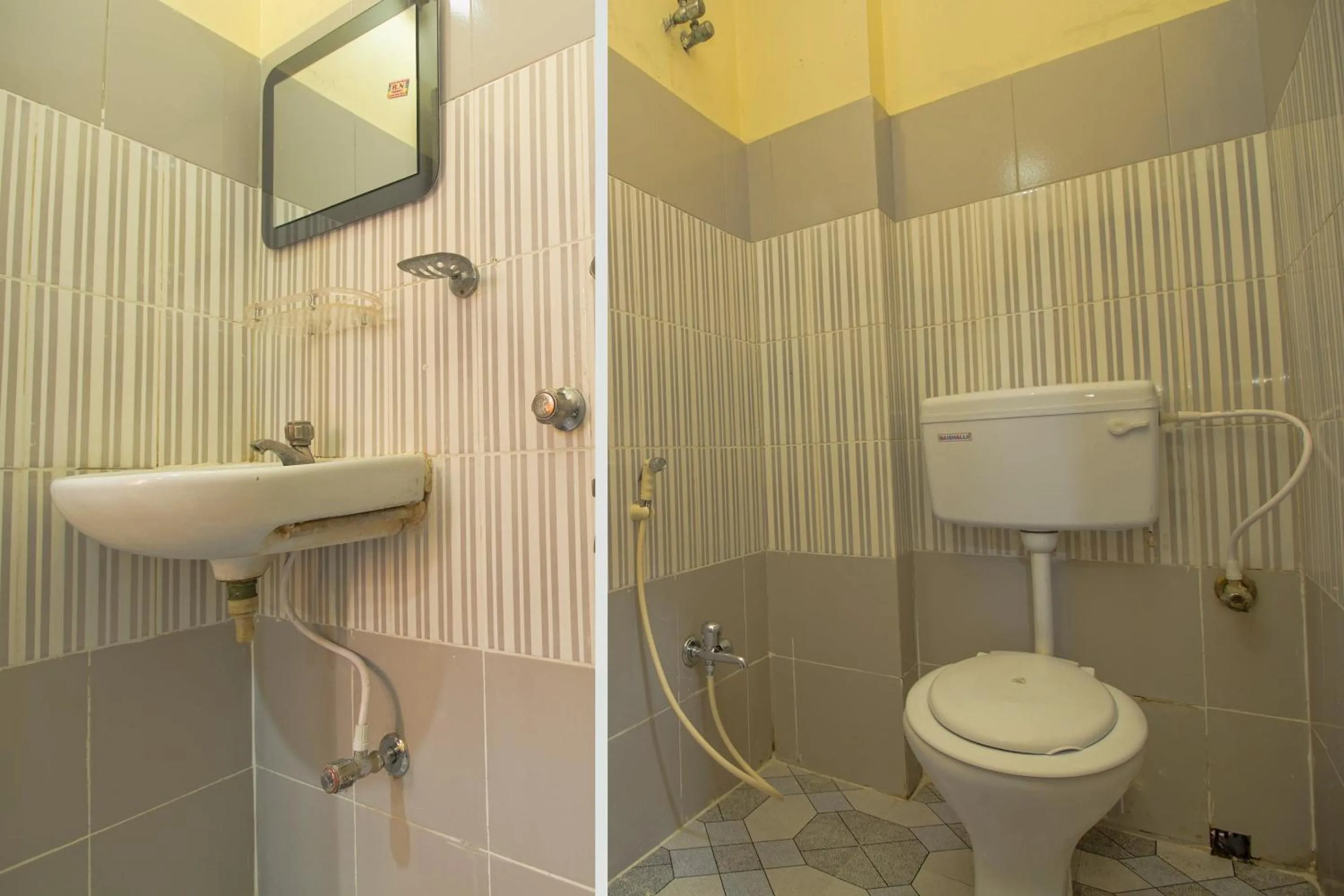 Bathroom in Hotel O Nourpem Residency