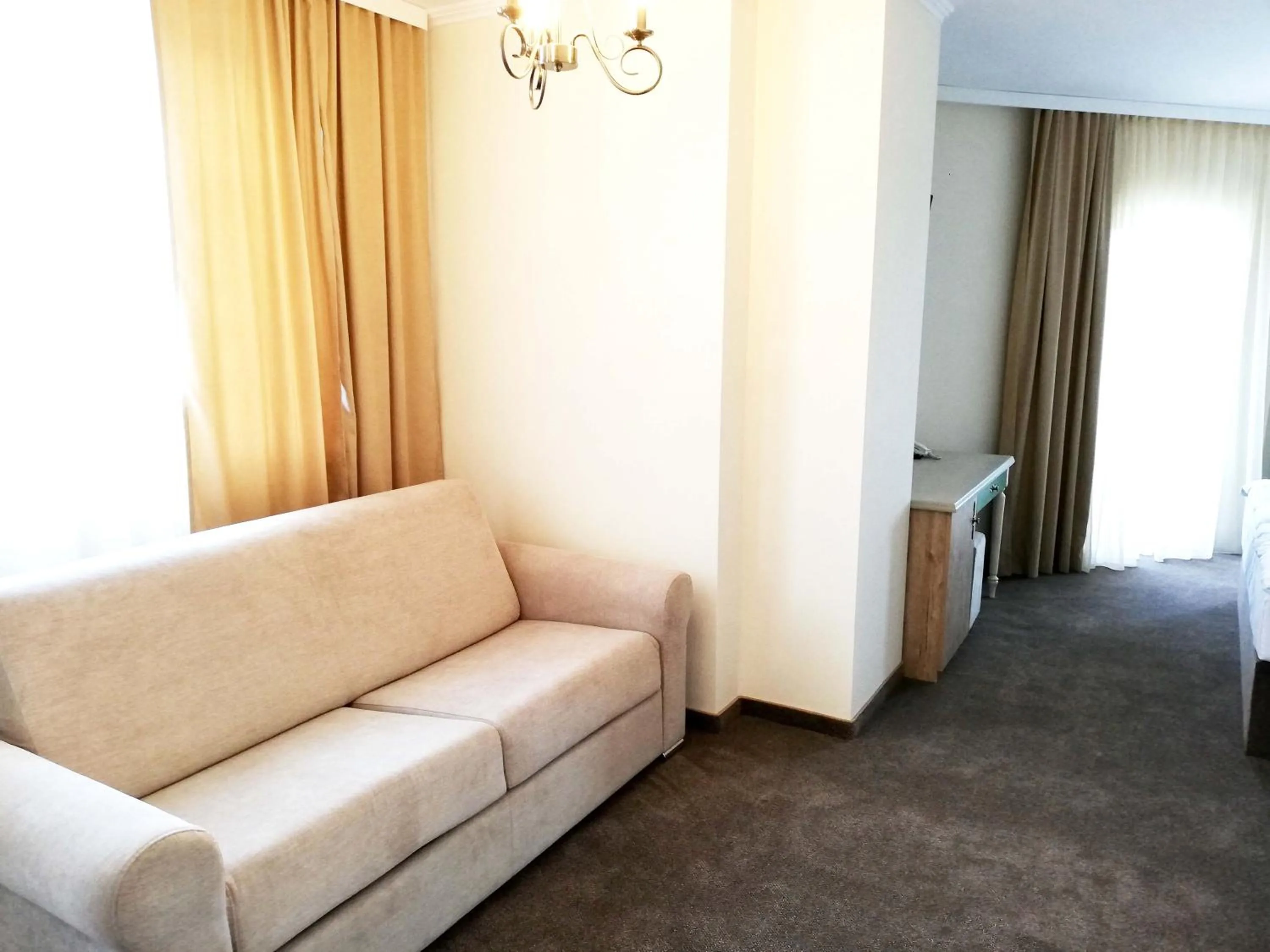 Seating area in Villa Della Rosa