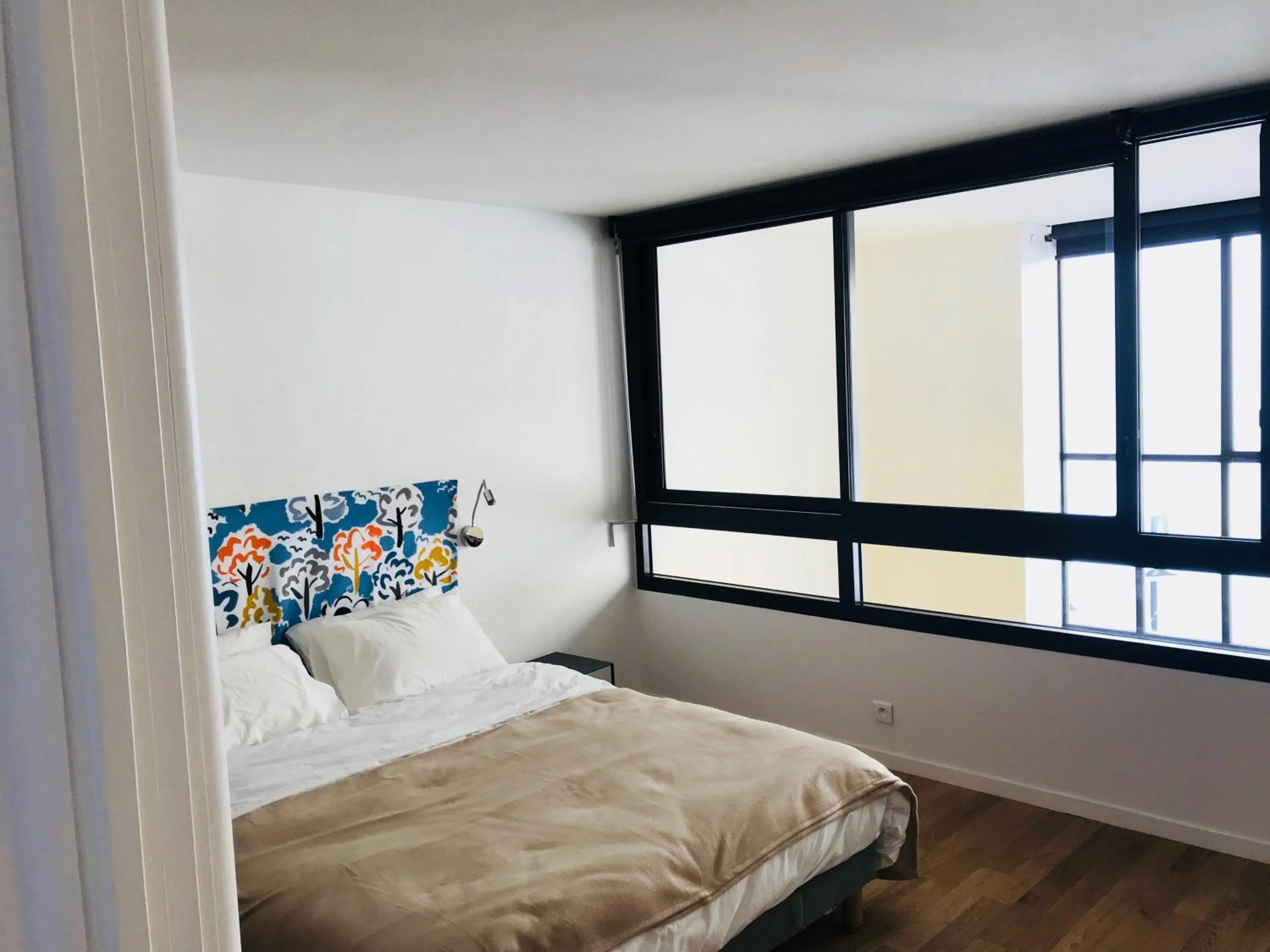 Bed in Hôtel Villa Blomet