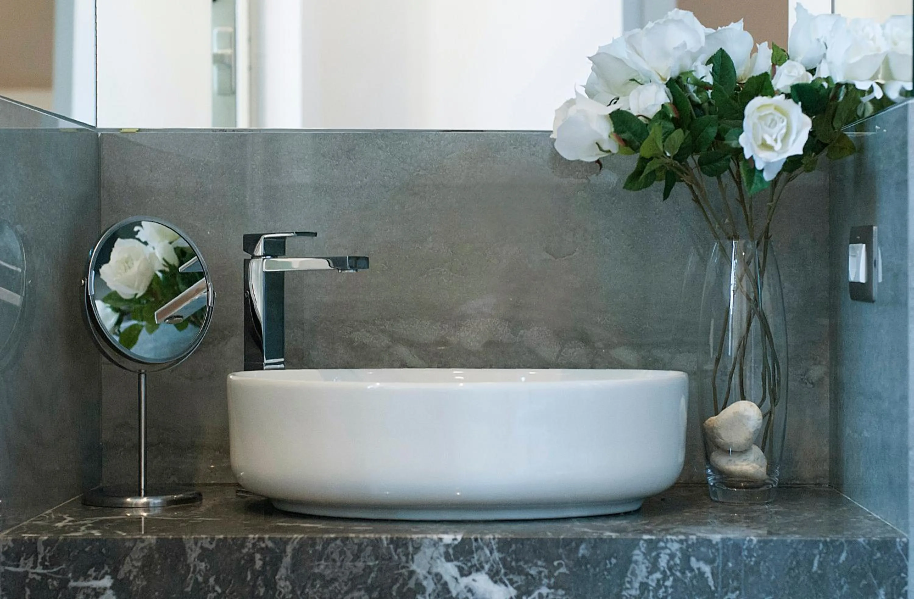 Bathroom in Roman Holidays Boutique