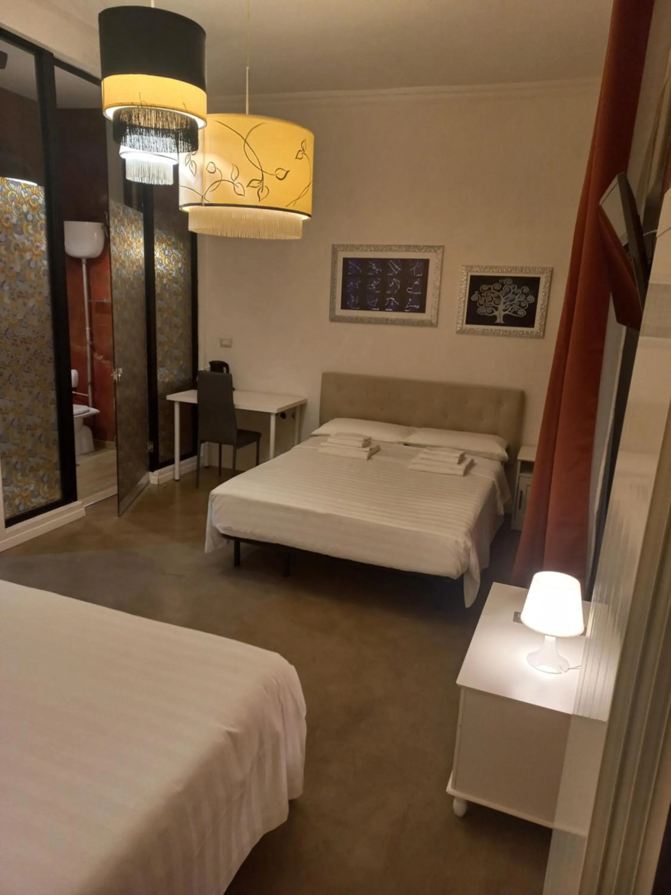 Bed in Stefano House Vaticano Roma