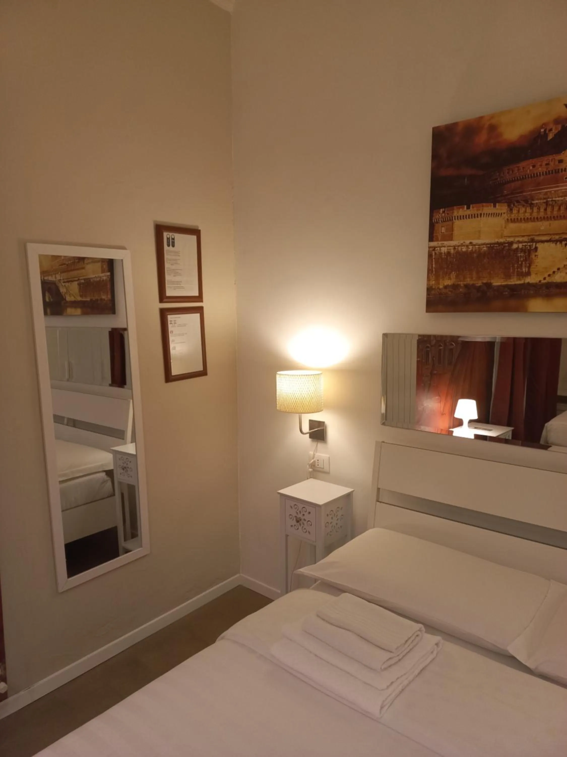 Bed in Stefano House Vaticano Roma