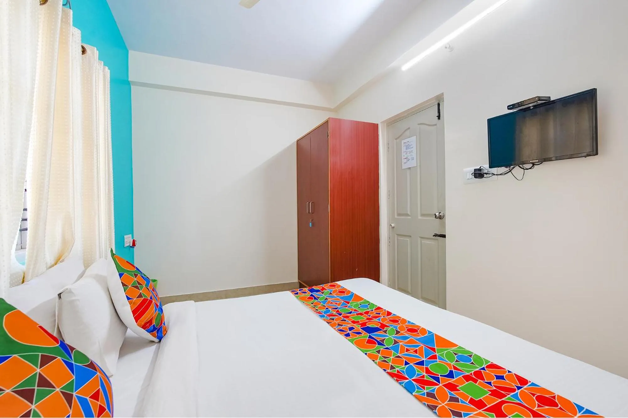 Bed in FabExpress Manyu Inn - Nr Haralur Road