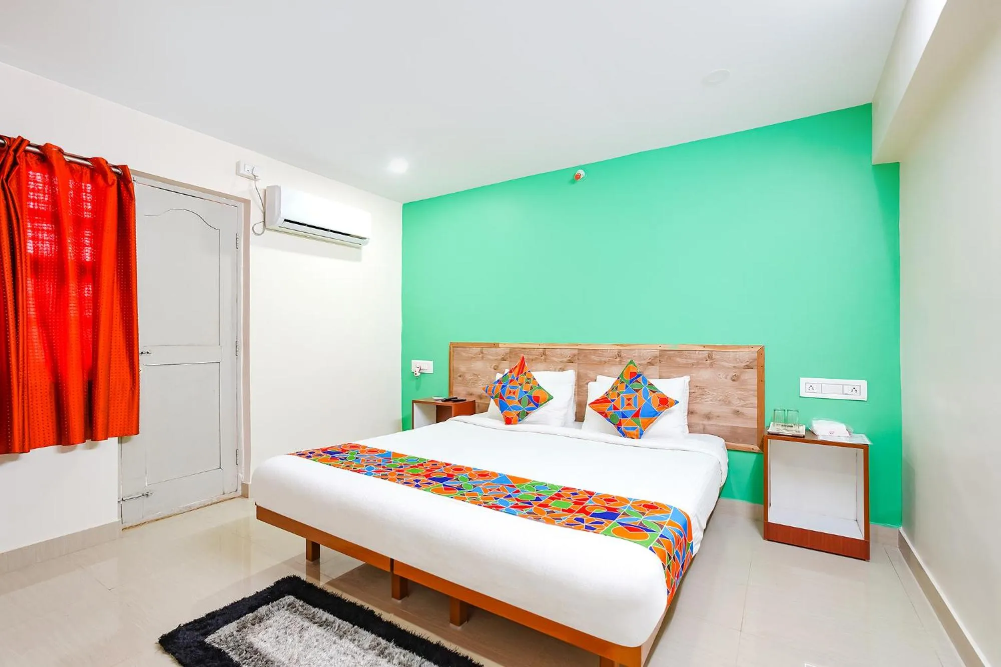 Photo of the whole room, Bed in FabExpress Manyu Inn - Nr Haralur Road