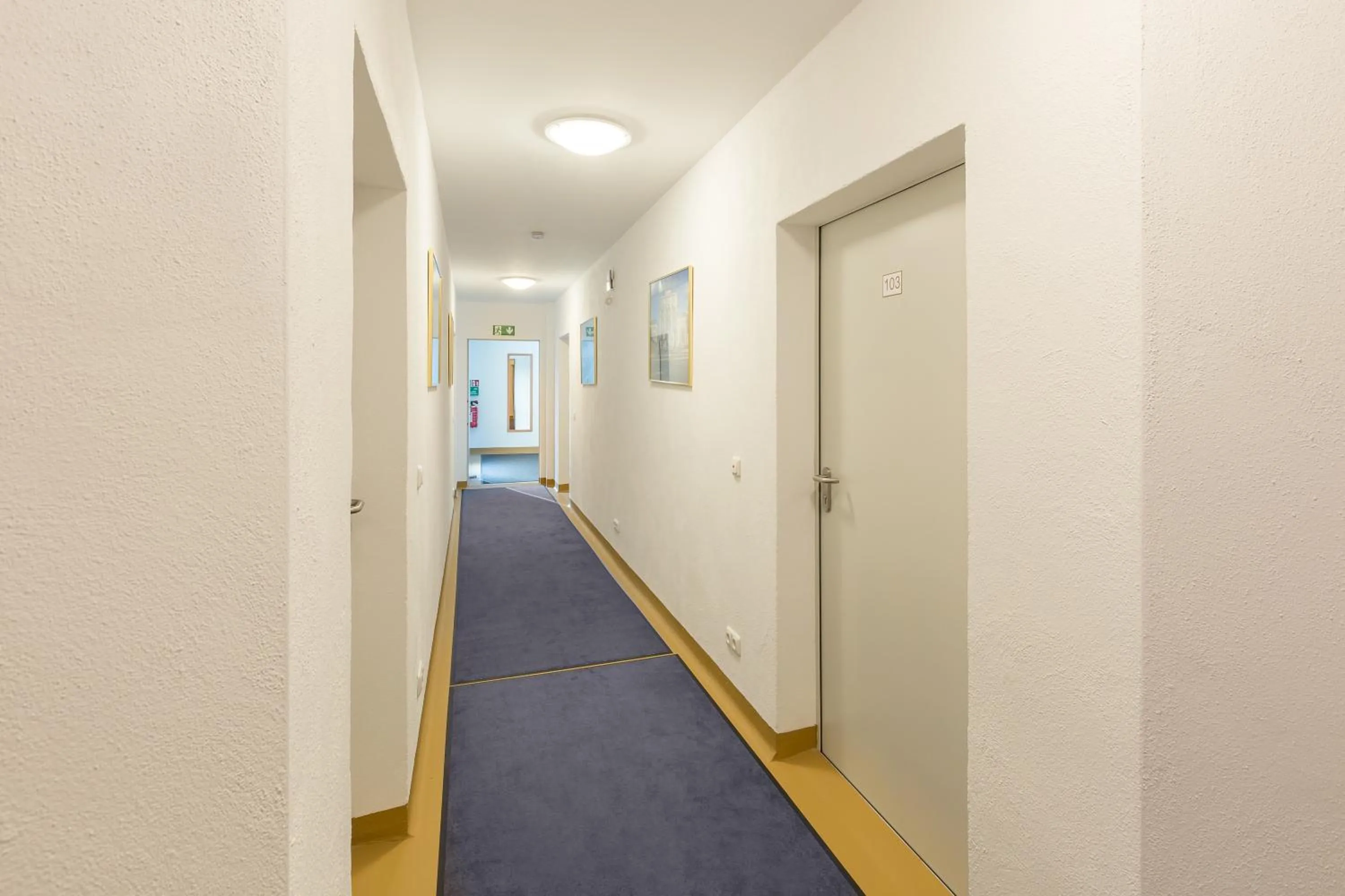 Floor plan in Hotel Ludwig