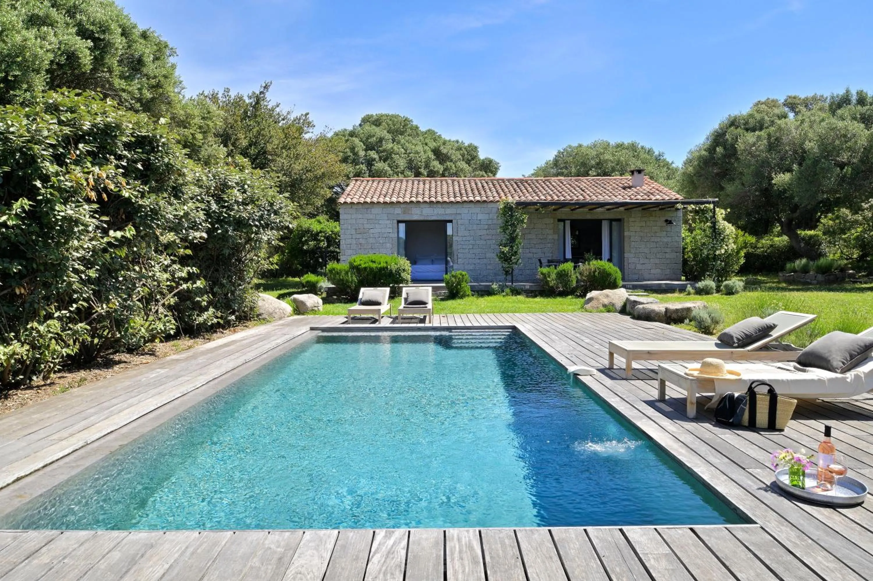 View (from property/room) in Domaine de Peretti della Rocca