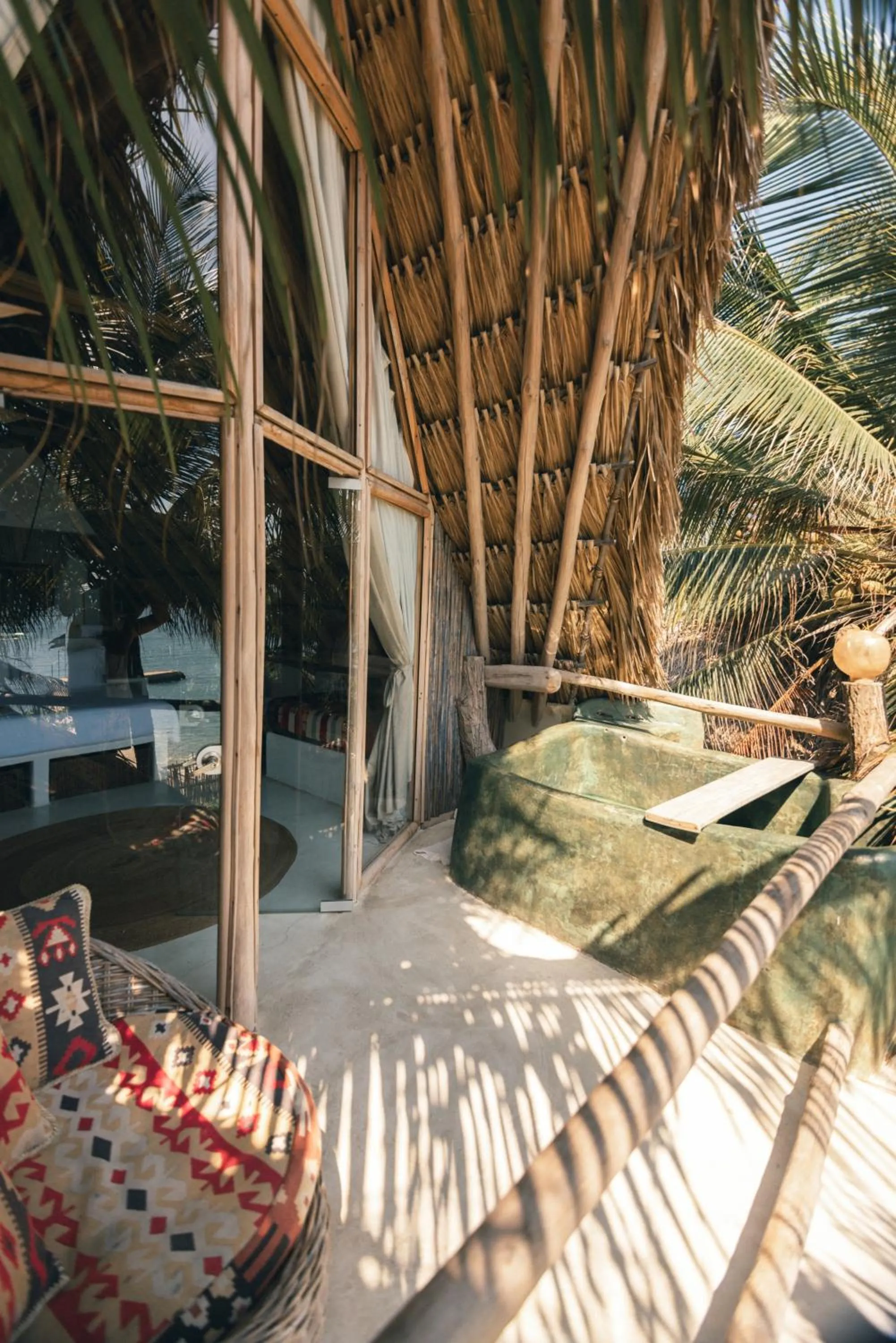 Bedroom in Éteka Slow Beach Hotel Adults Only