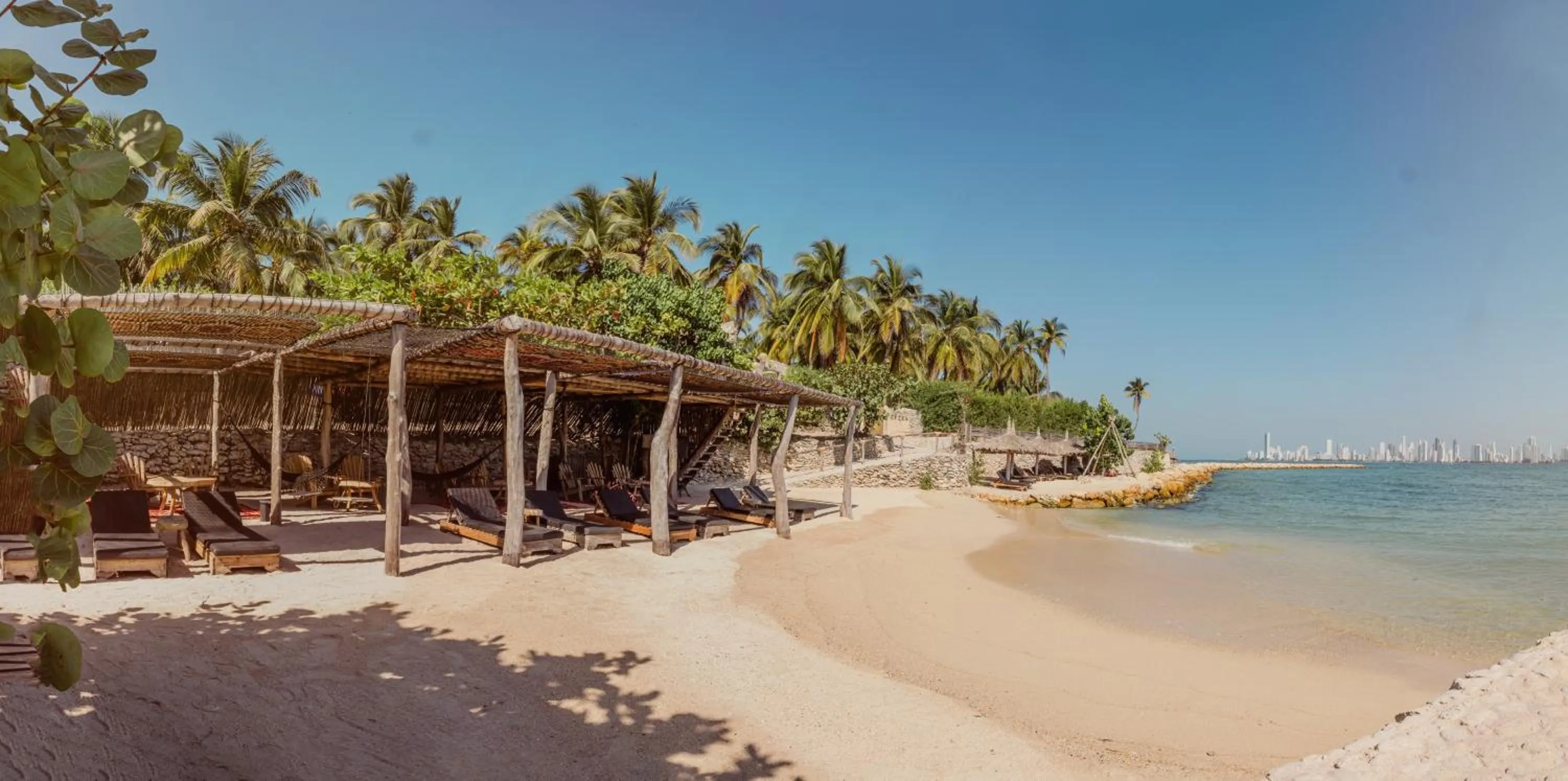 Beach in Éteka Slow Beach Hotel Adults Only