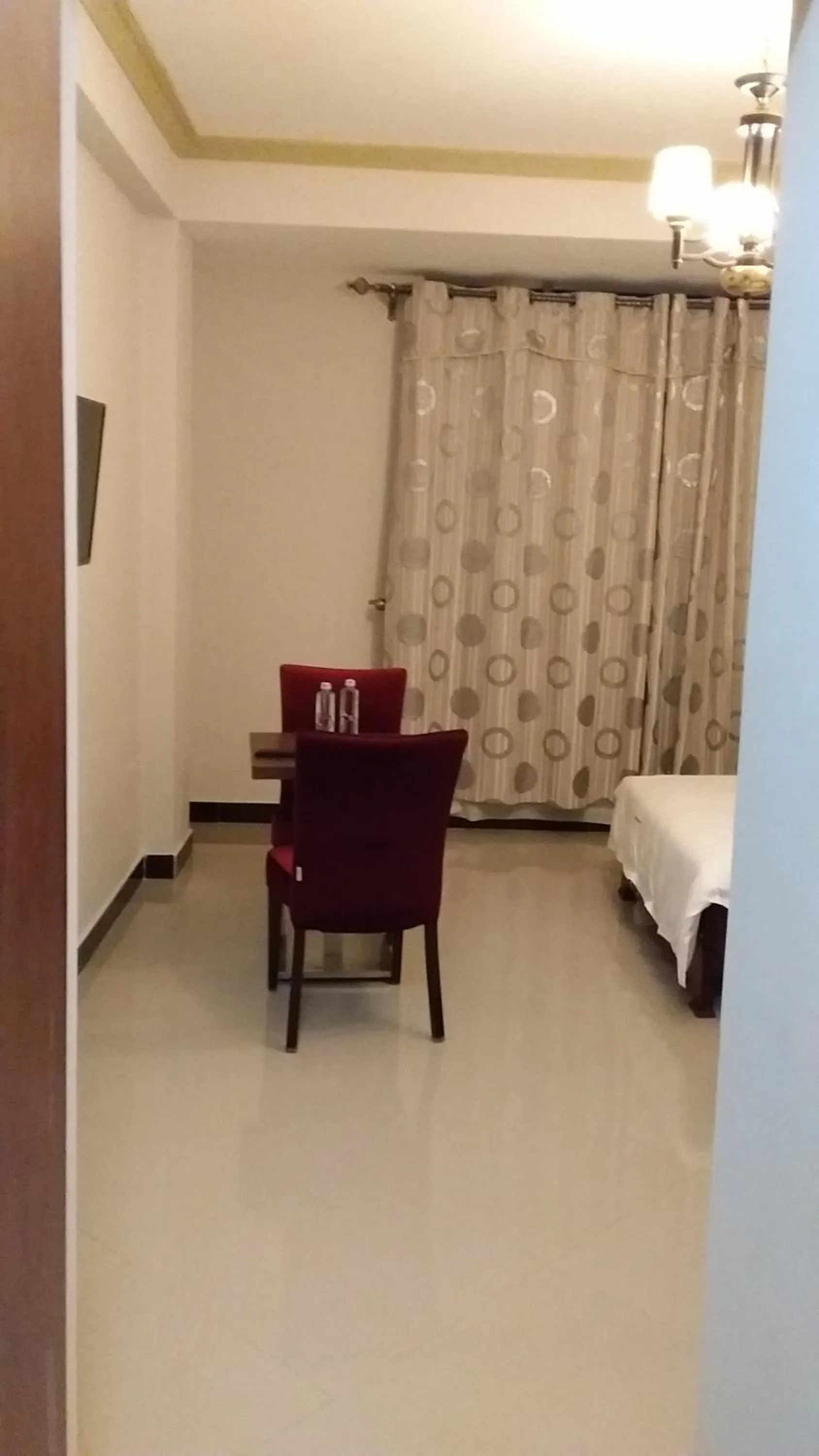 Seating area in Kenlon Hotel Kampala