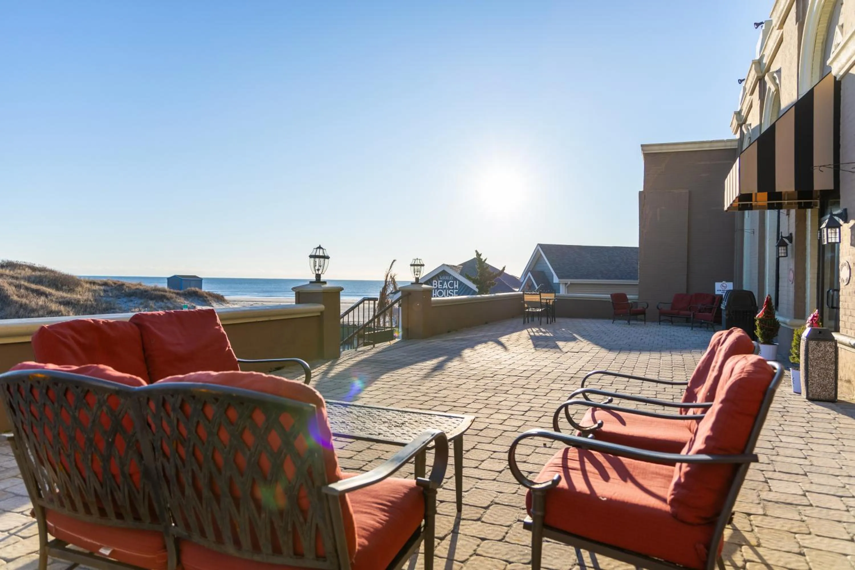 Patio in Legacy Vacation Resorts - Brigantine Beach