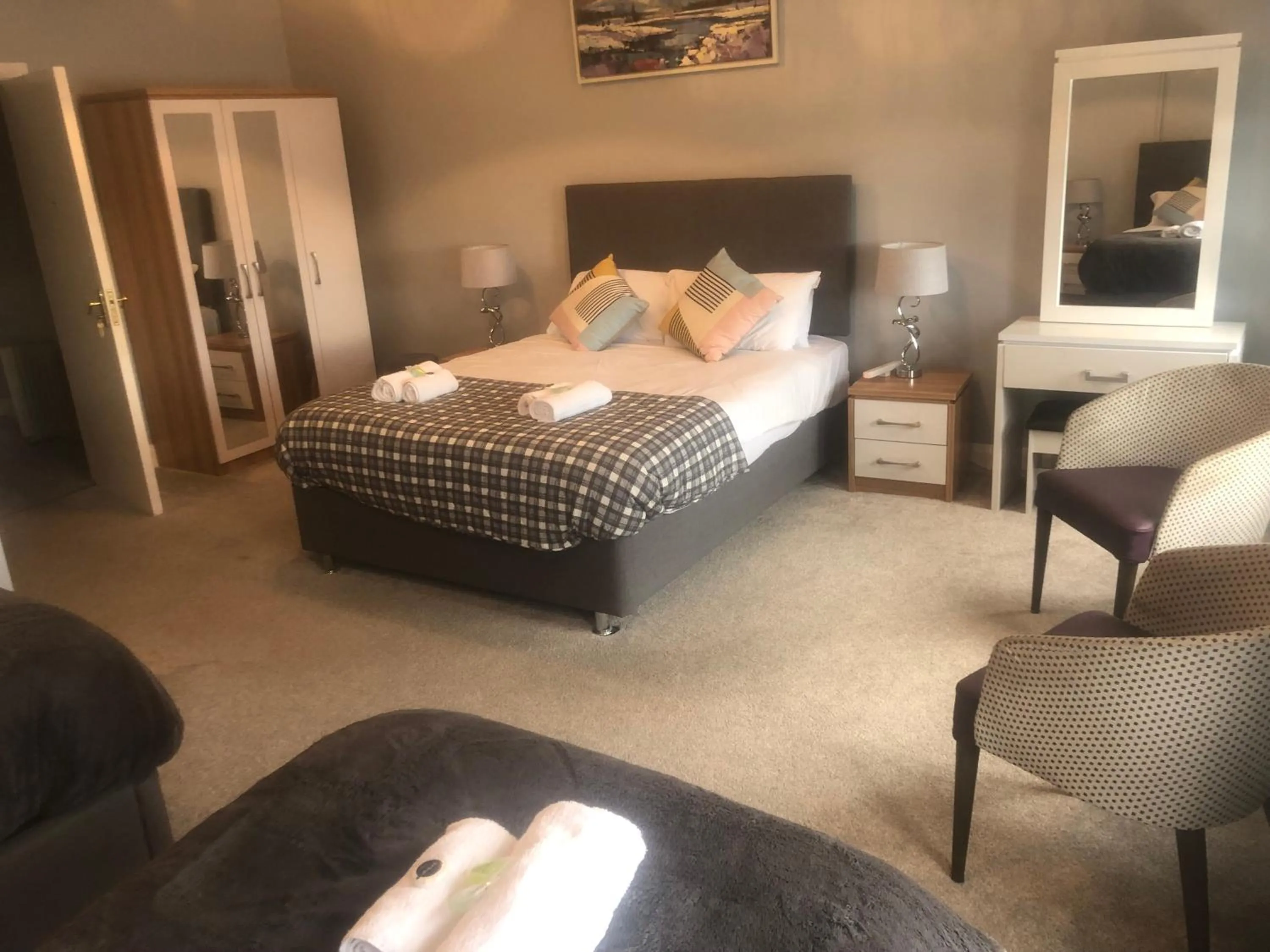 Bed in The Bowers Bar & Restaurant