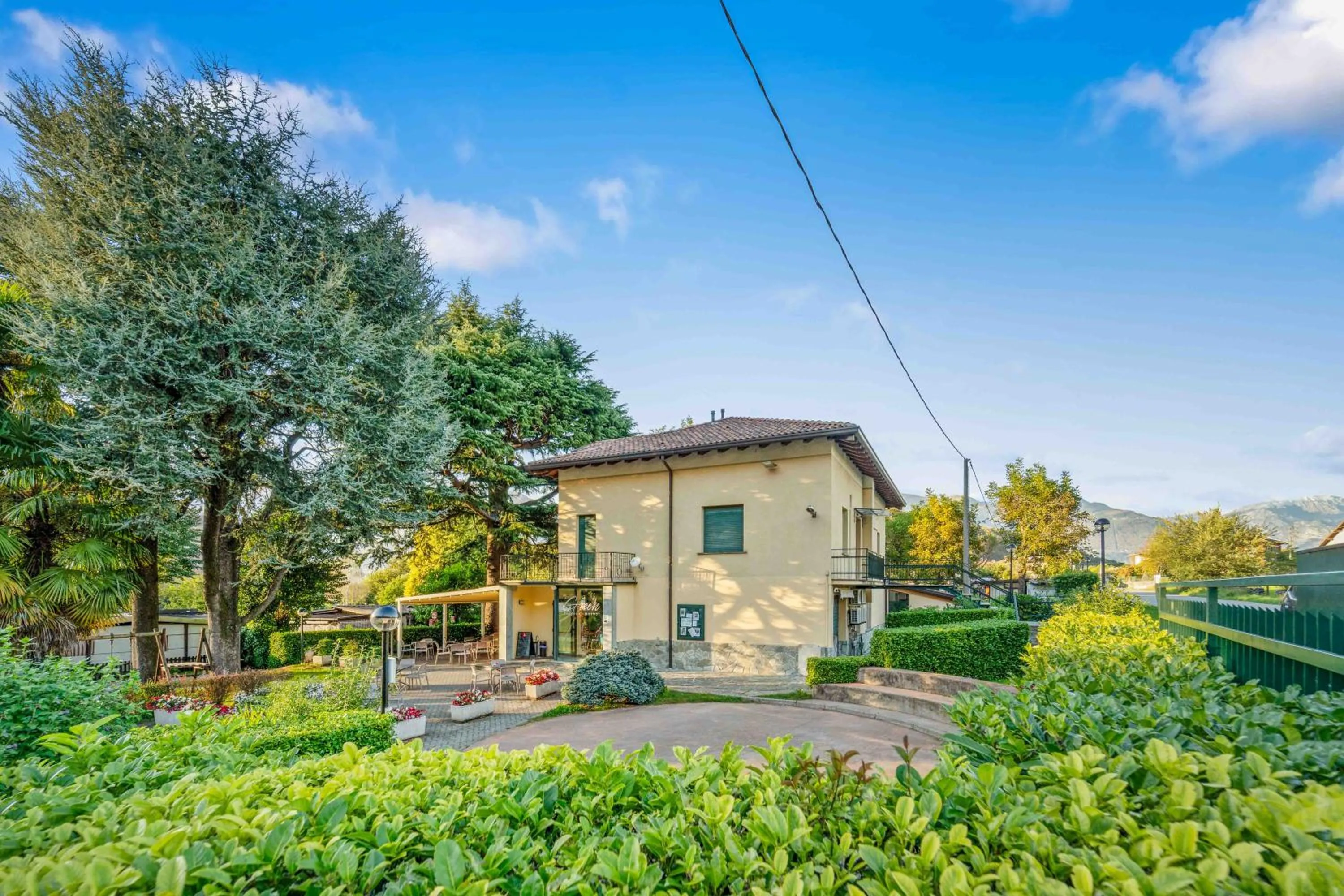 Property building in Green Village Accommodations