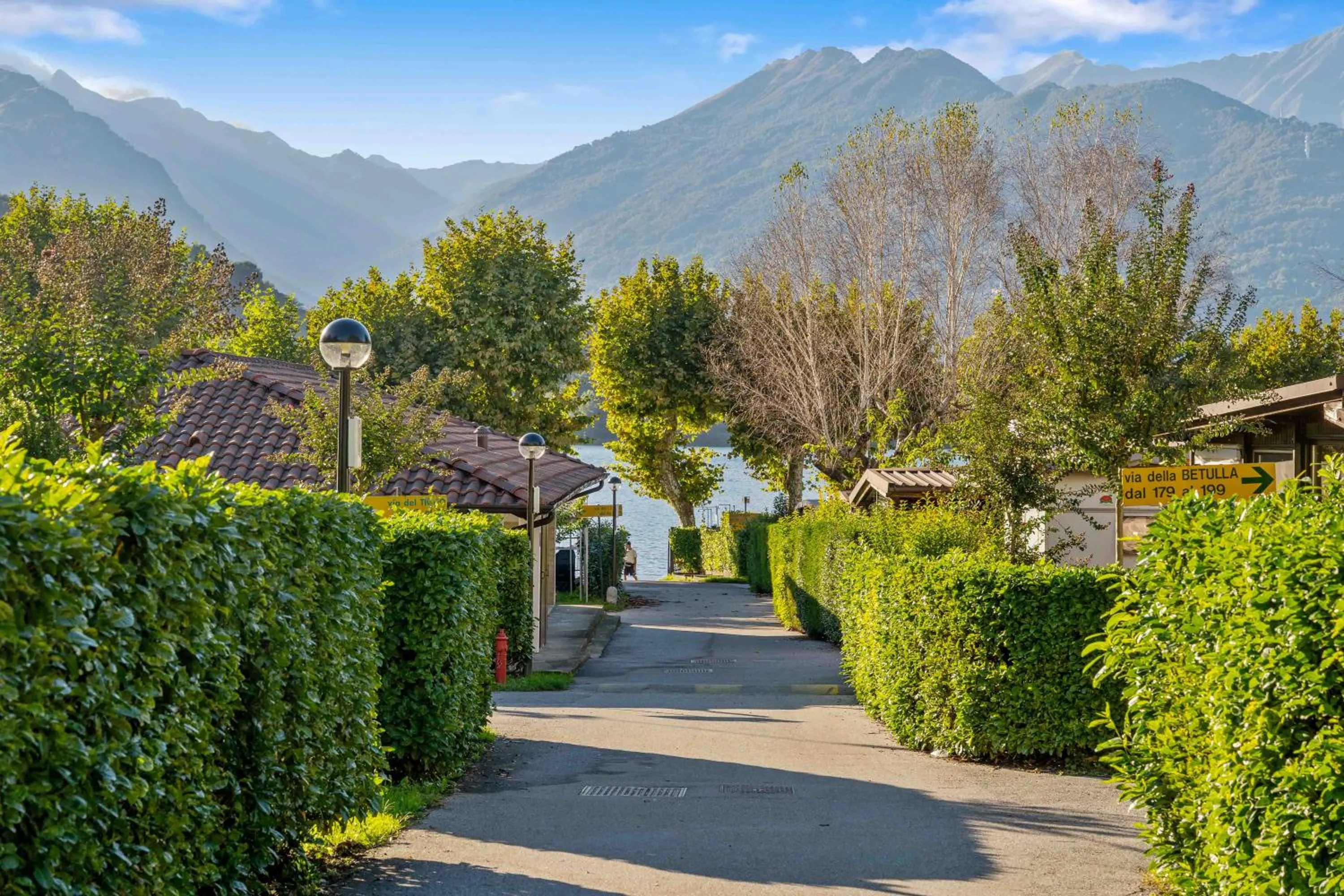 Day in Green Village Accommodations