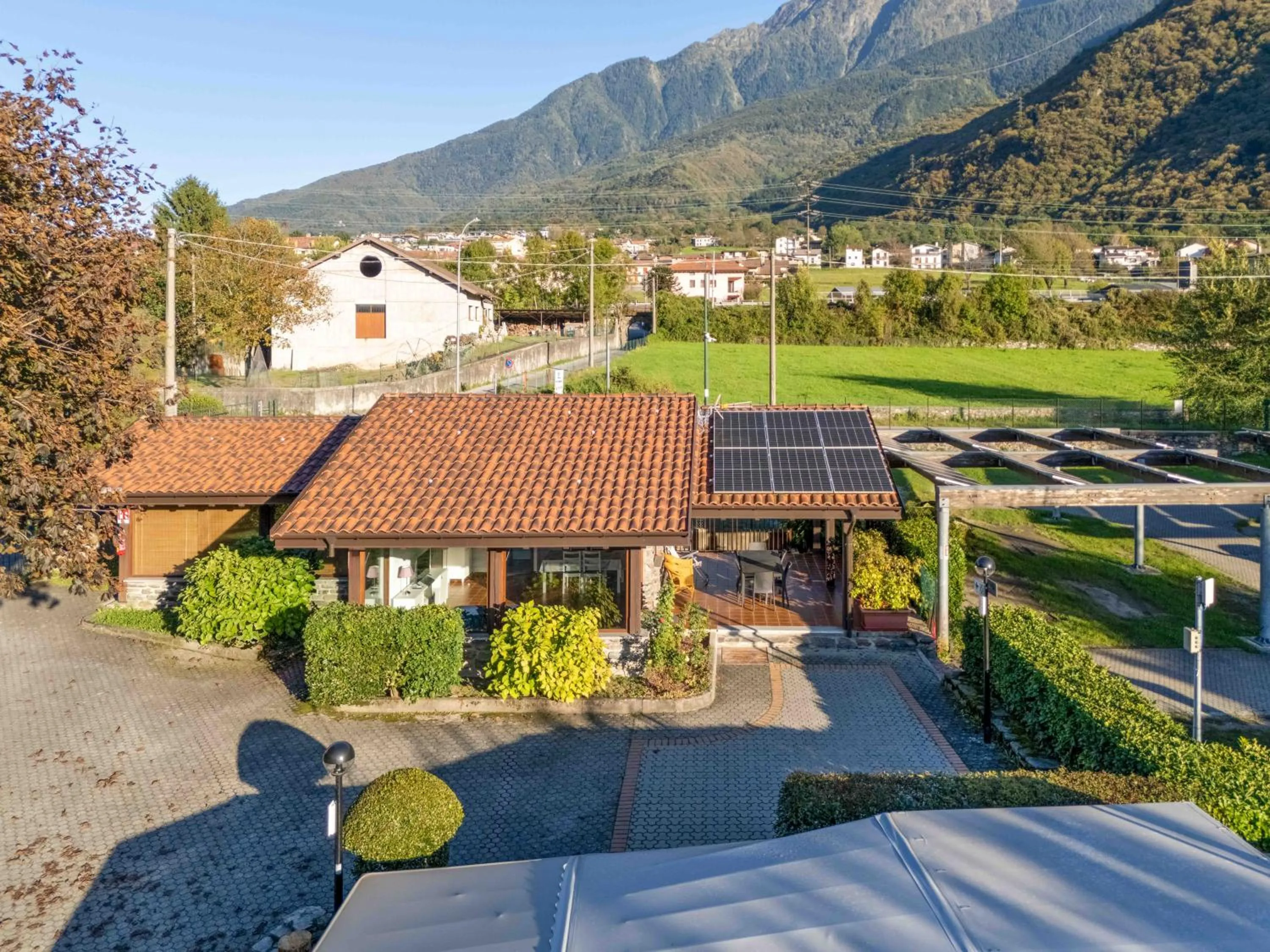 Property building in Green Village Accommodations