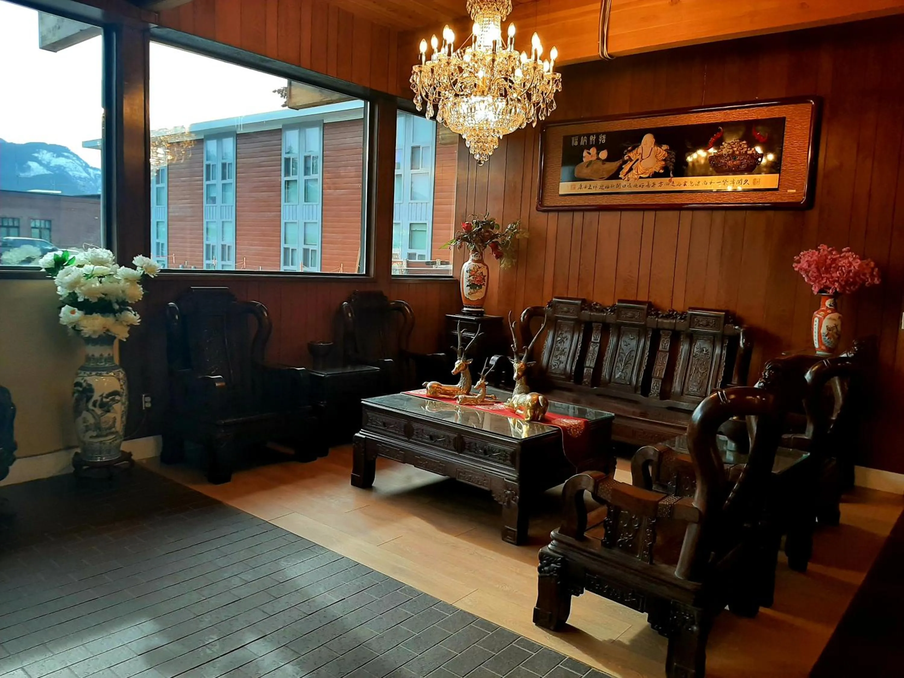 Lobby or reception in Grizz Hotel