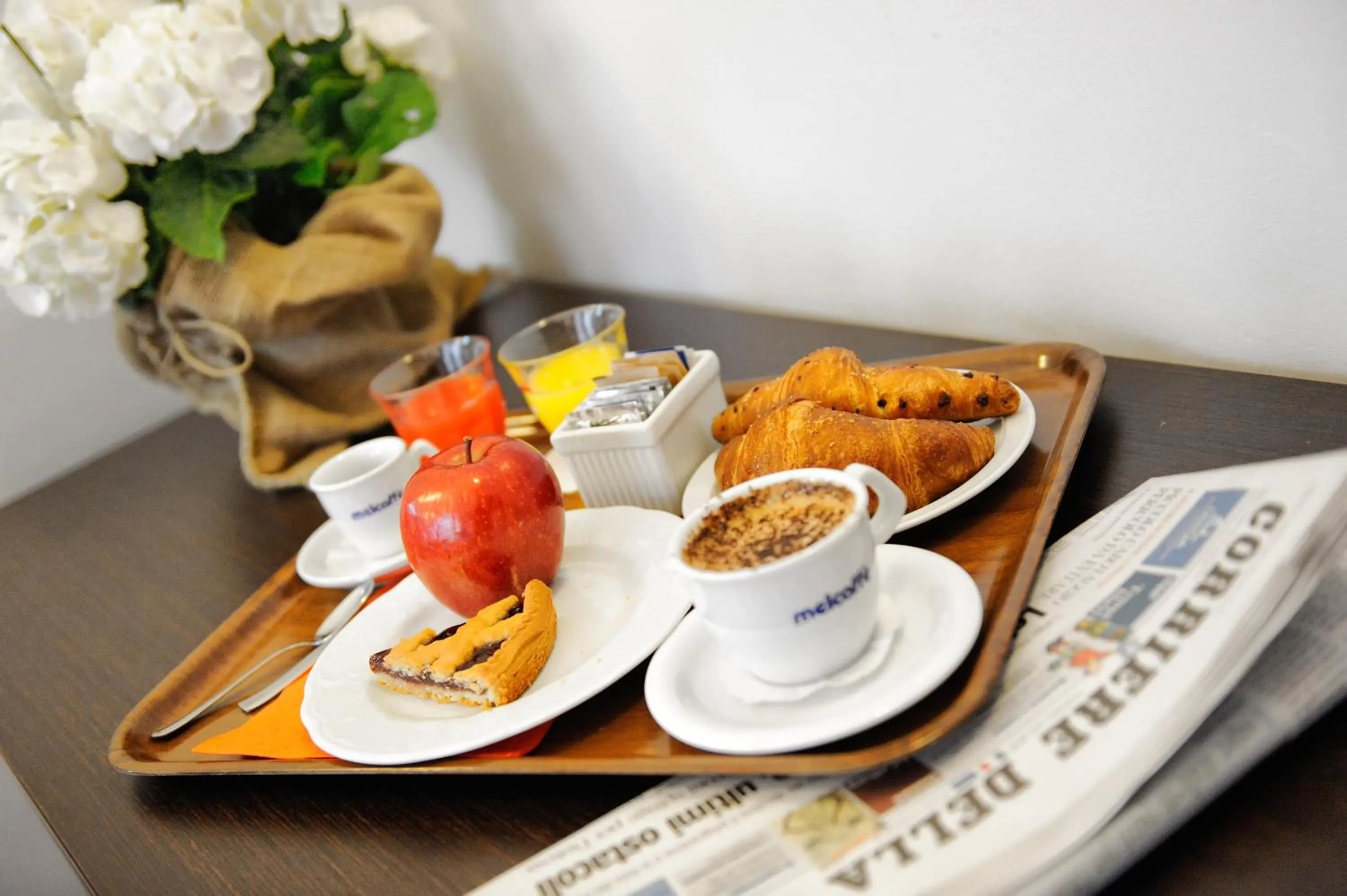 Food close-up in Hotel al Corso