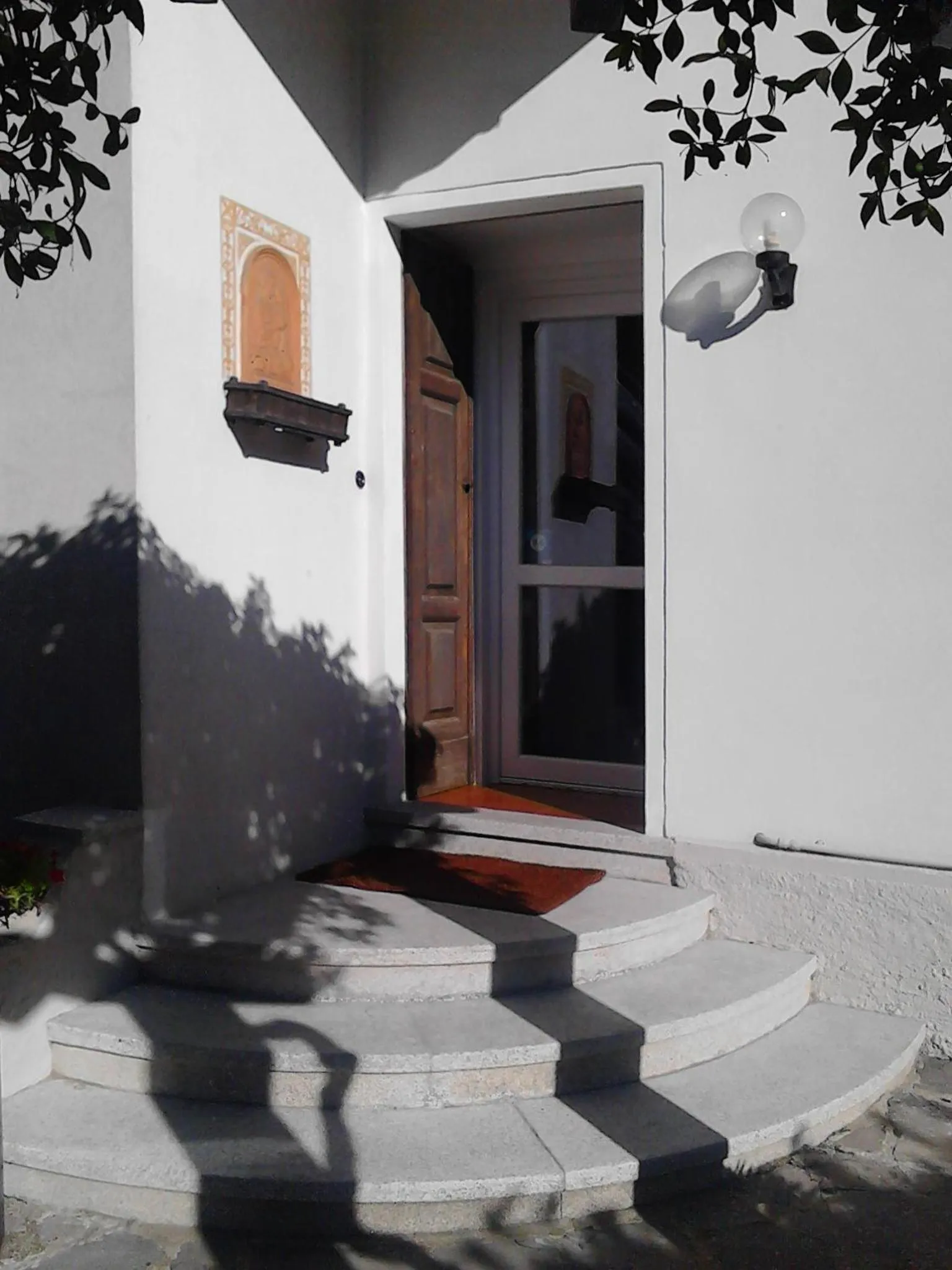 Facade/entrance in B&B Le Colombine