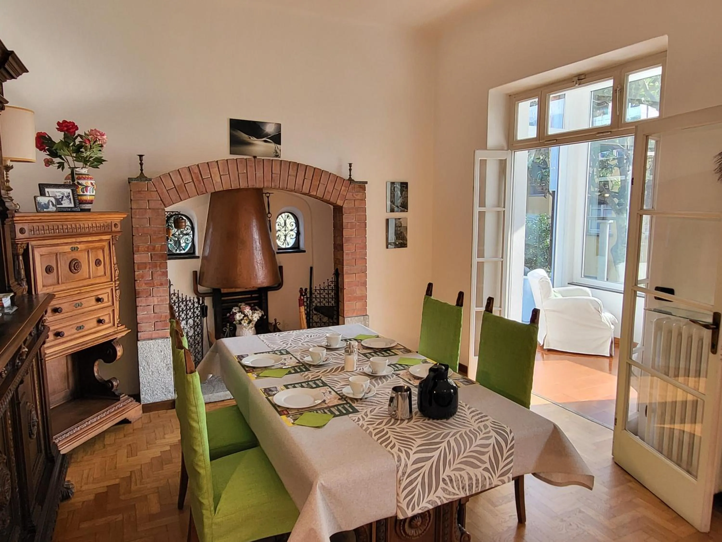 Living room in B&B Le Colombine