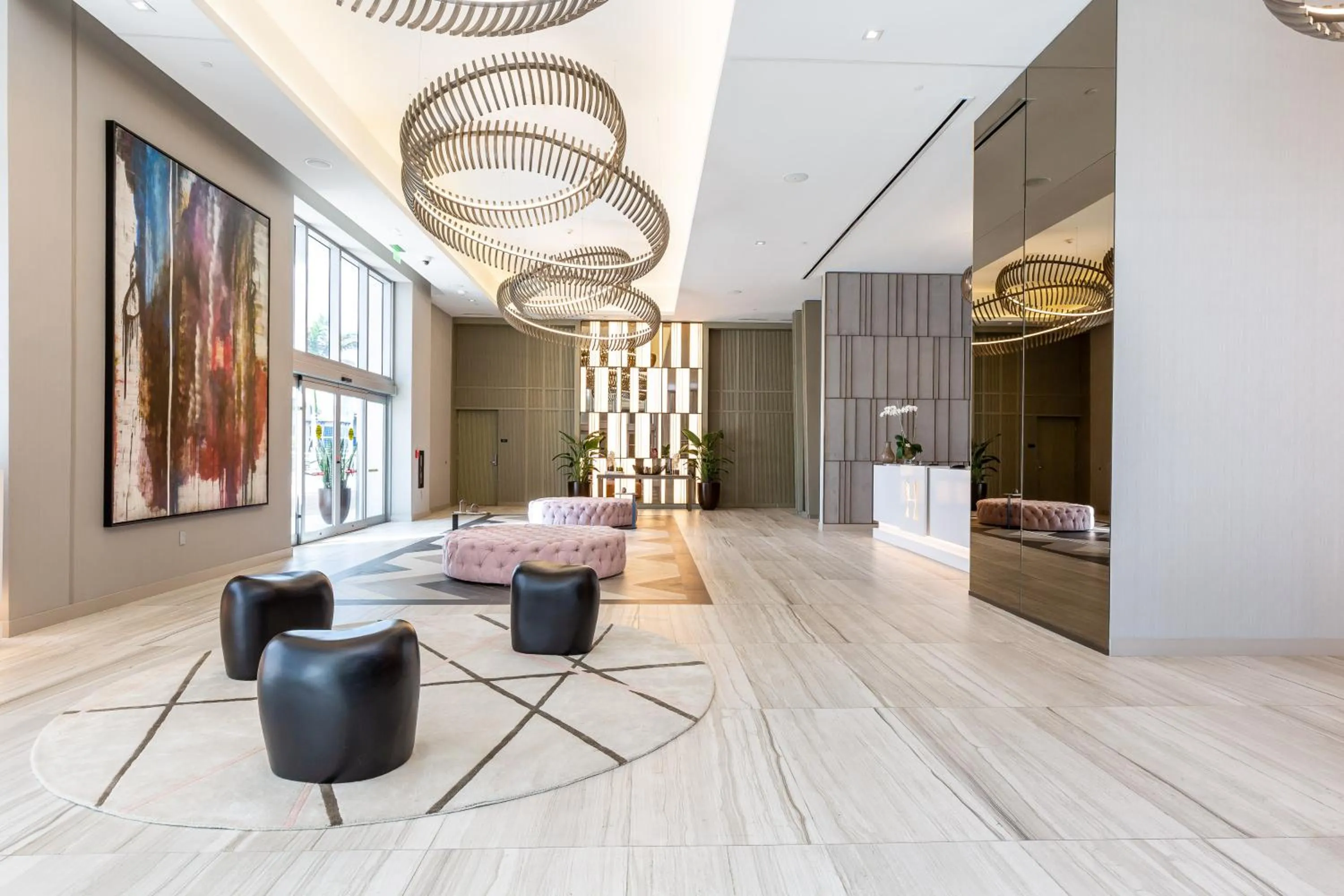 Lobby or reception in Hyde Beach House Hollywood Private Suites
