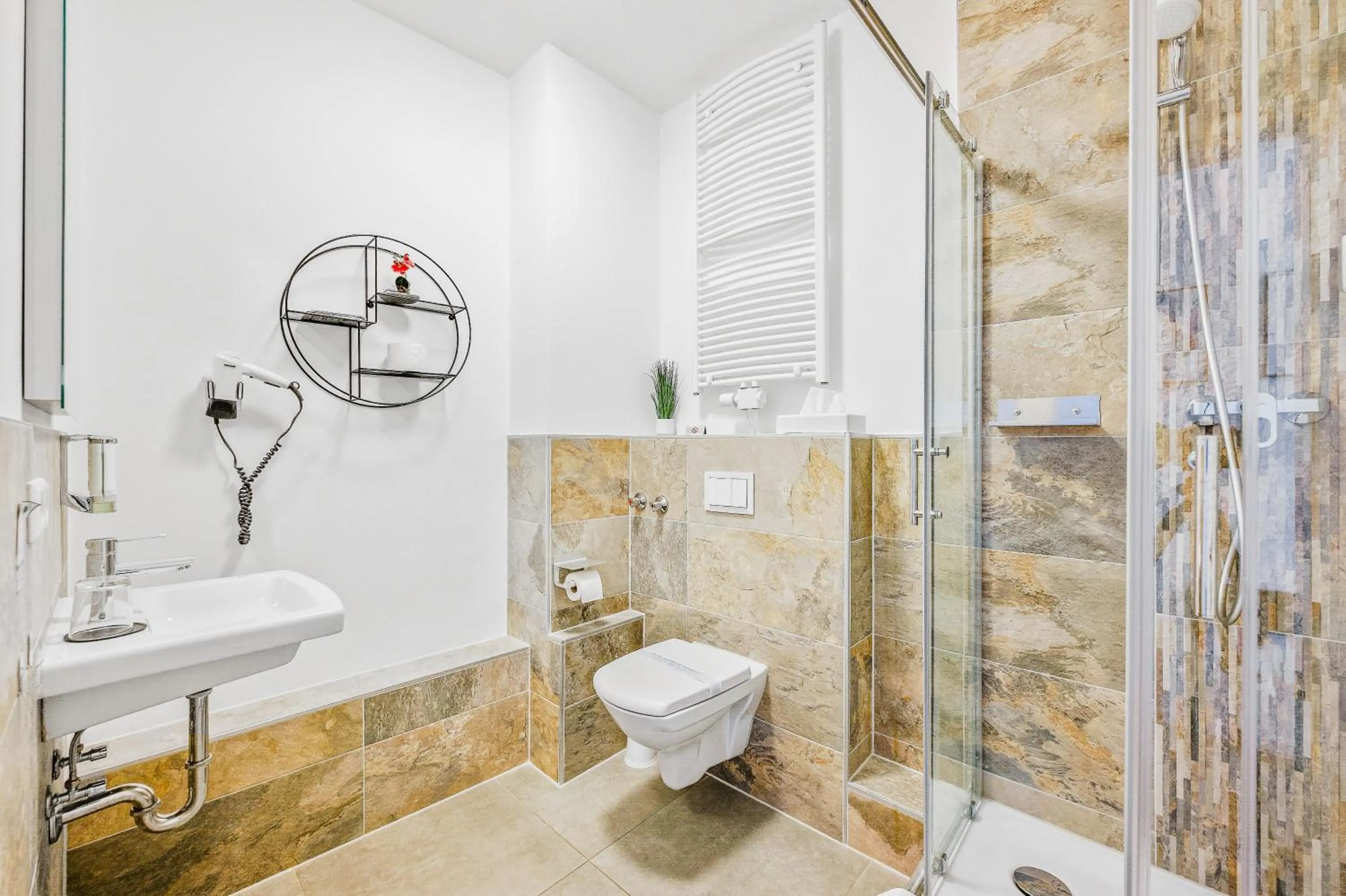 Shower in Hotel Phoenix