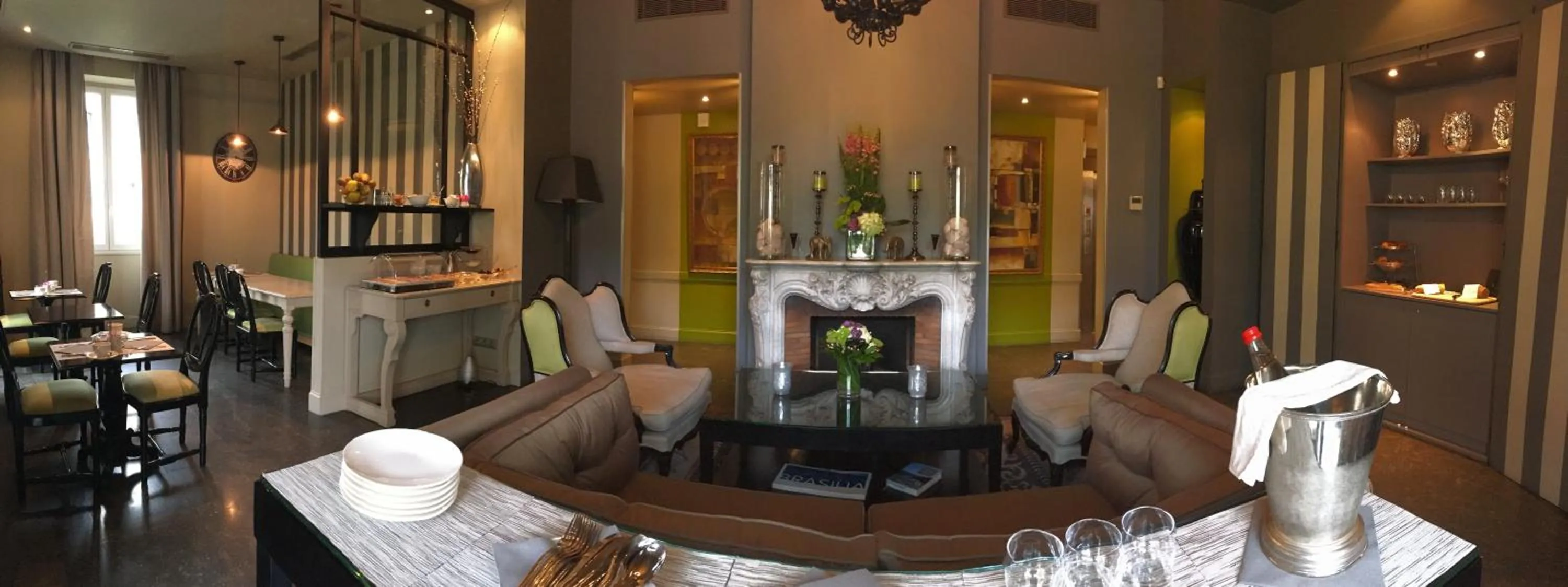 Lobby or reception in Villa Garbo