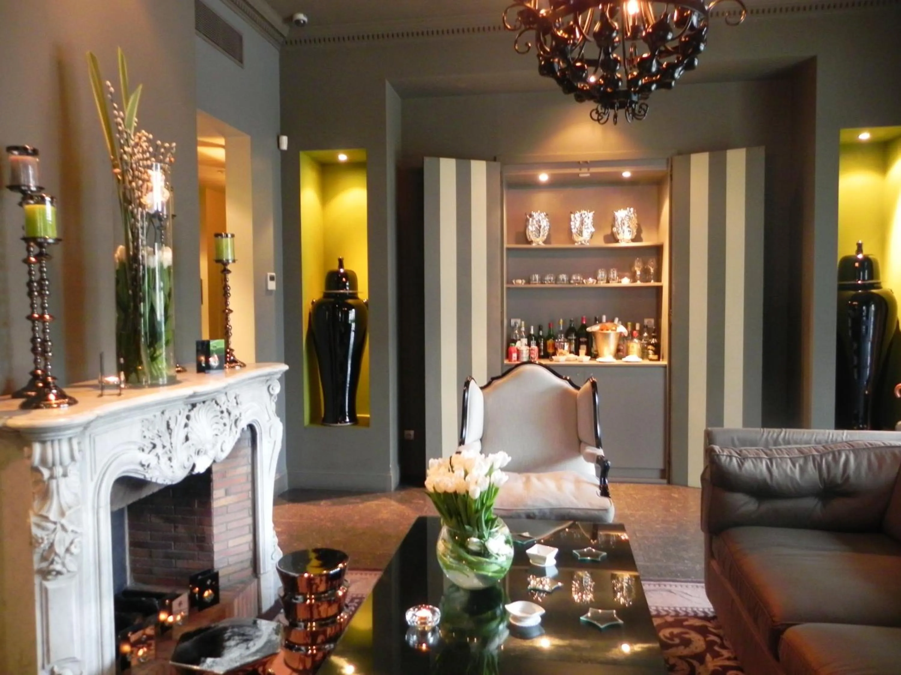 Lobby or reception in Villa Garbo