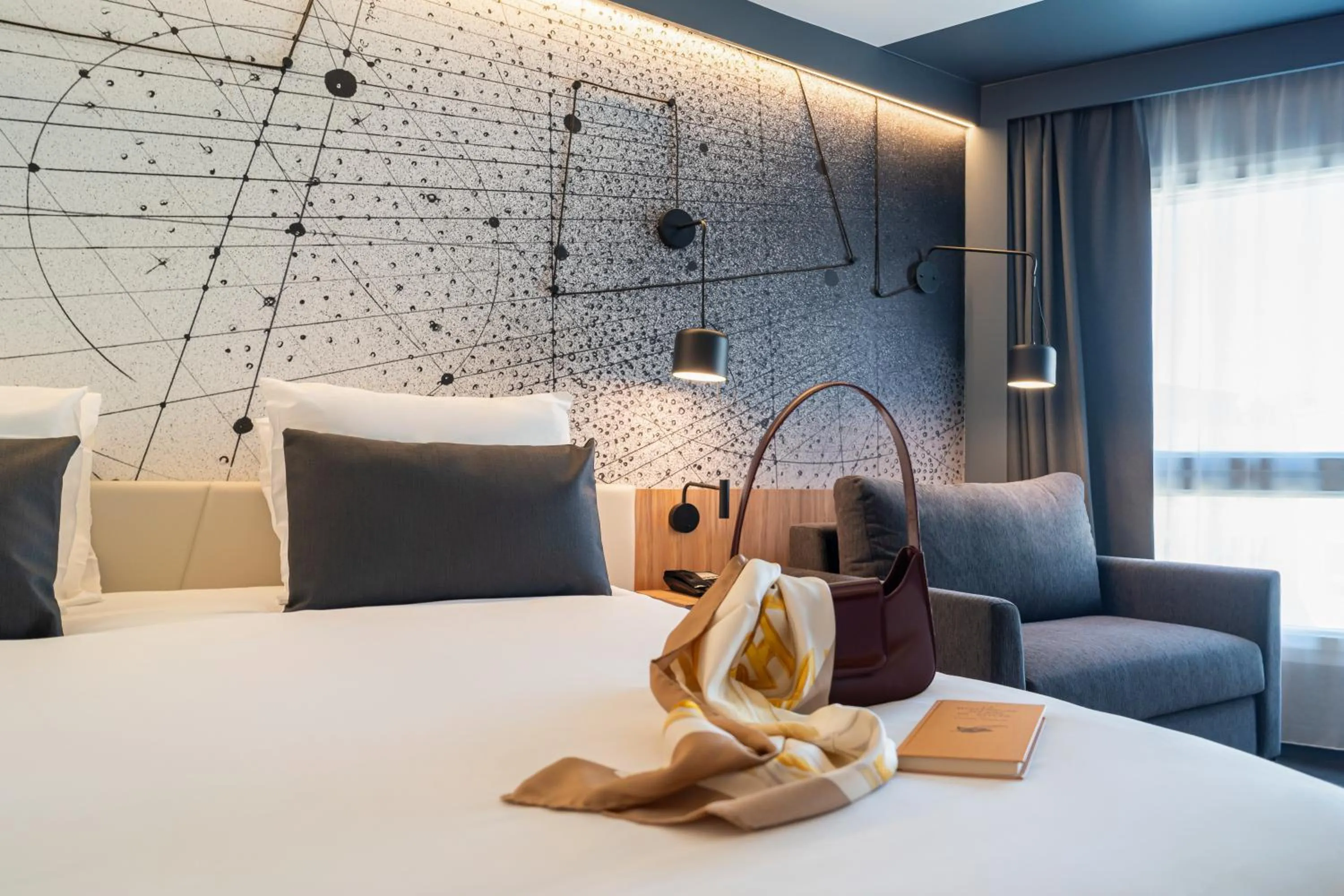 Bed in Mercure Montpellier Centre Antigone