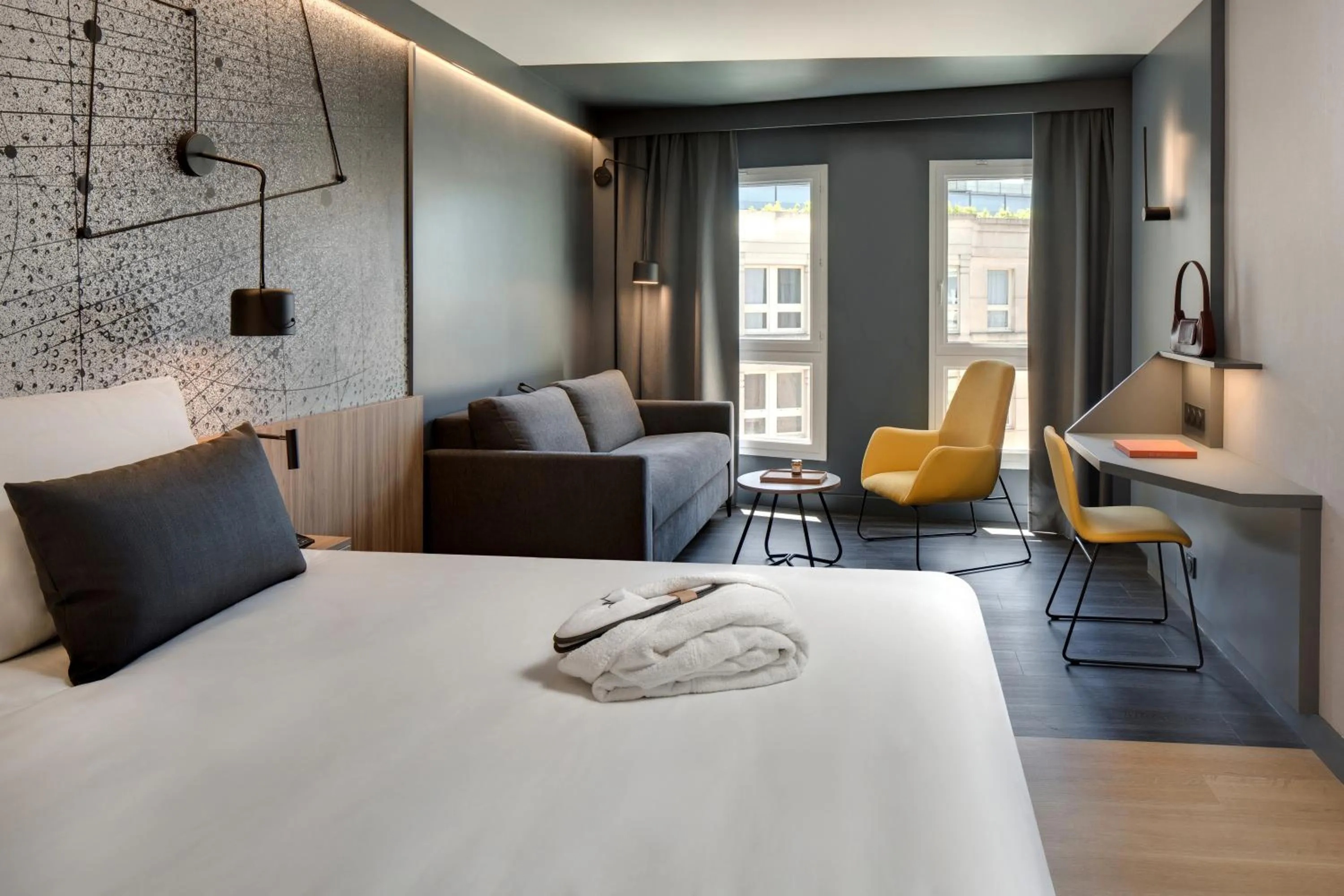 Bed in Mercure Montpellier Centre Antigone