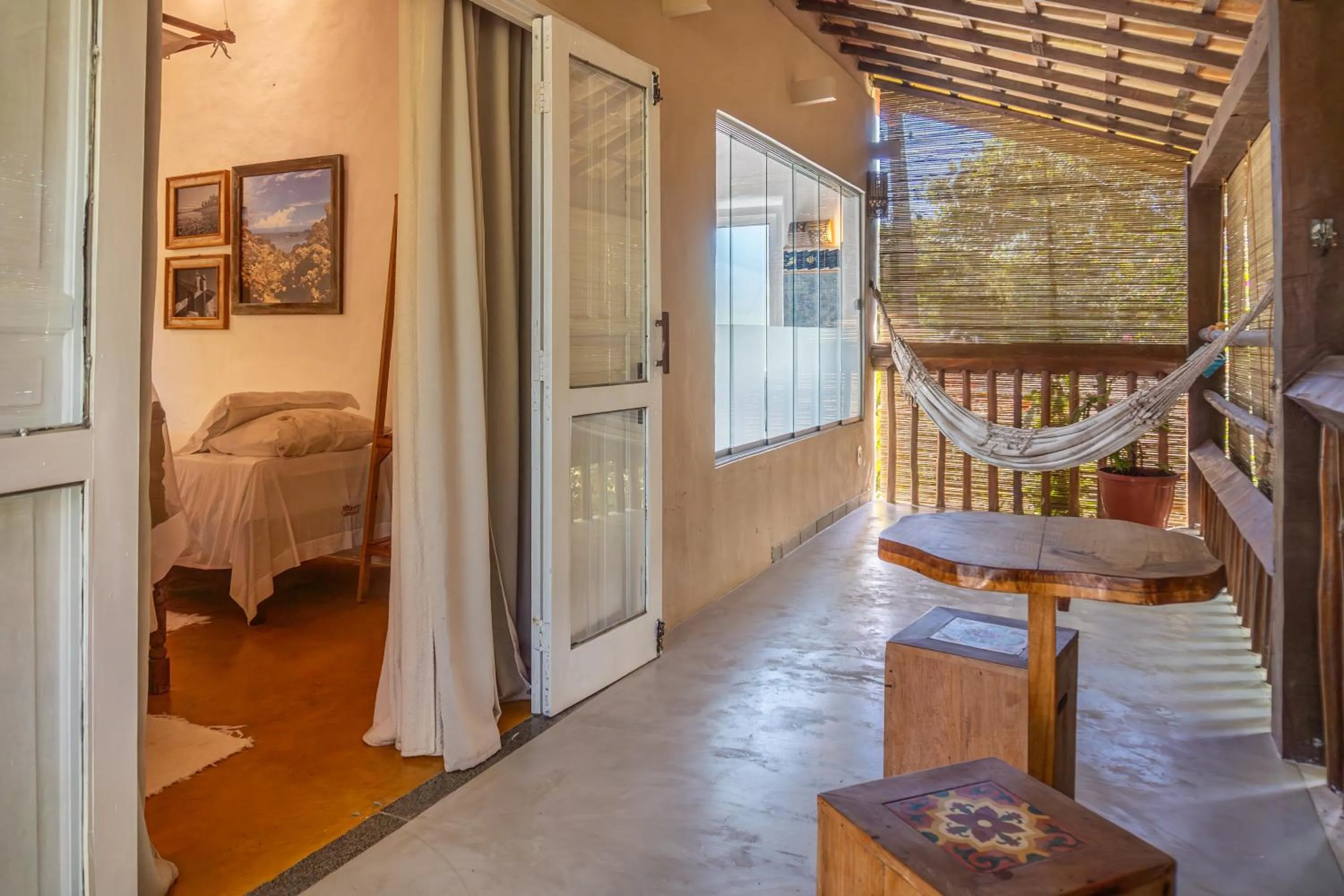 Bed in POUSADA CARMELITHA