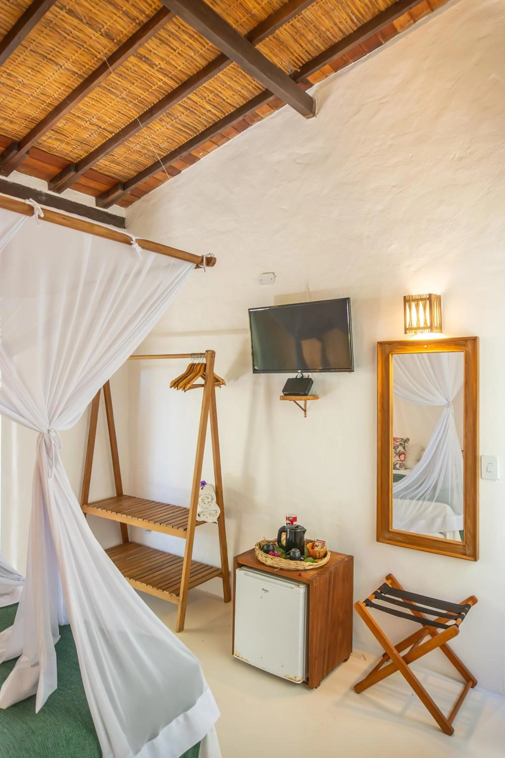 Bed in POUSADA CARMELITHA