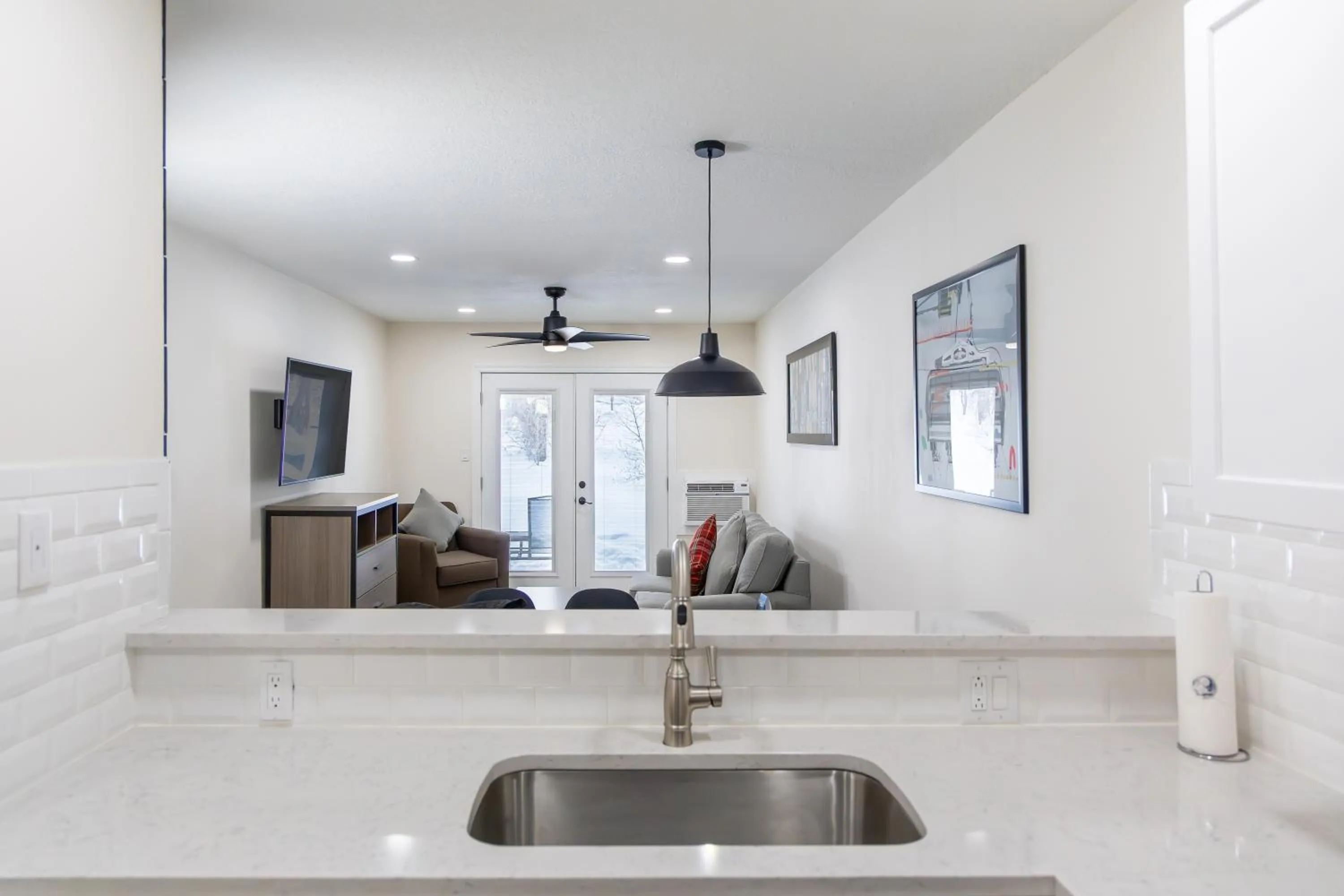 kitchen in The Fold Hotels Steamboat Springs