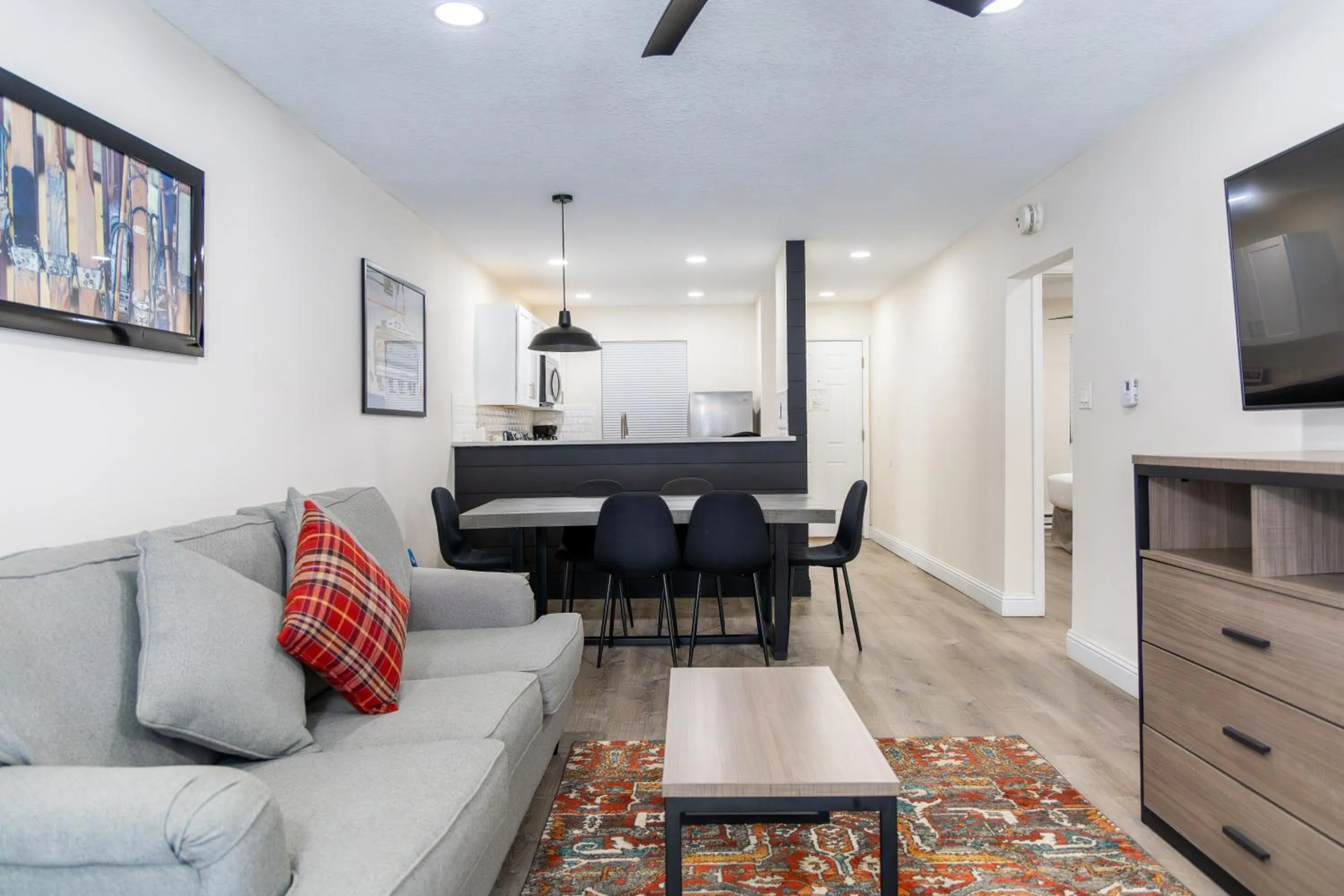 Living room in The Fold Hotels Steamboat Springs